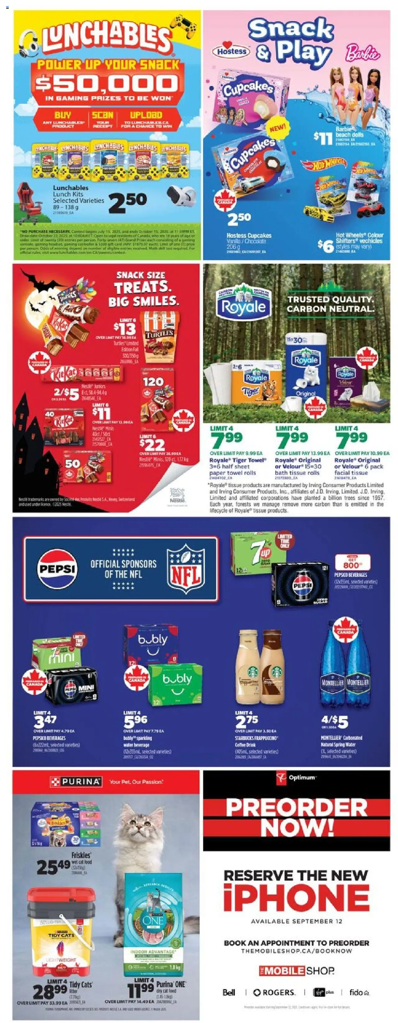 Real Canadian Superstore flyer valid from 11.09.2025 | Page: 38 | Products: Bath, Coffee, Chocolate
