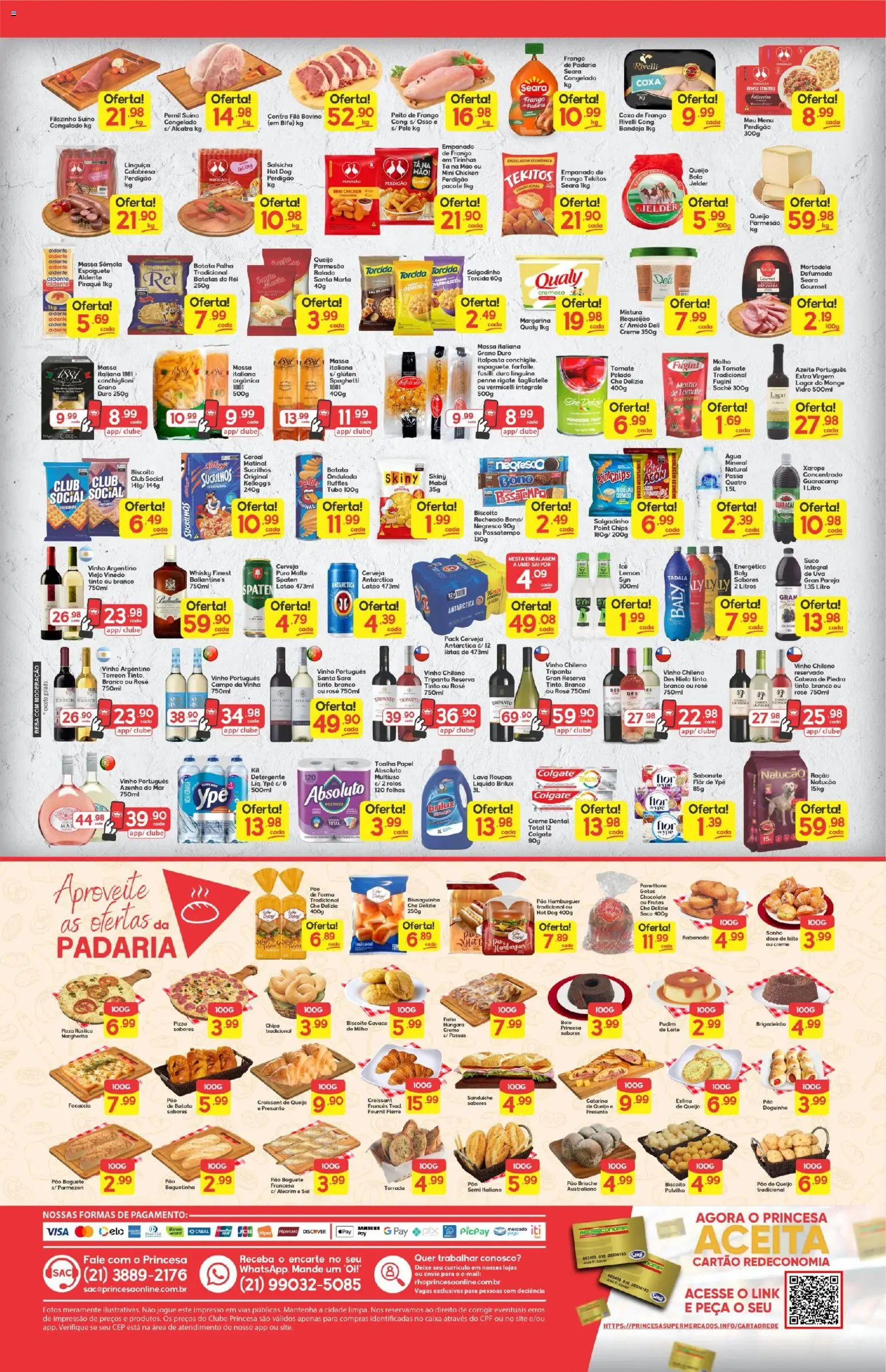 Princesa Folheto - válido de 09.04.2026 | Página: 2 | Produtos: Pernil, Roupas, Sucrilhos, Sal