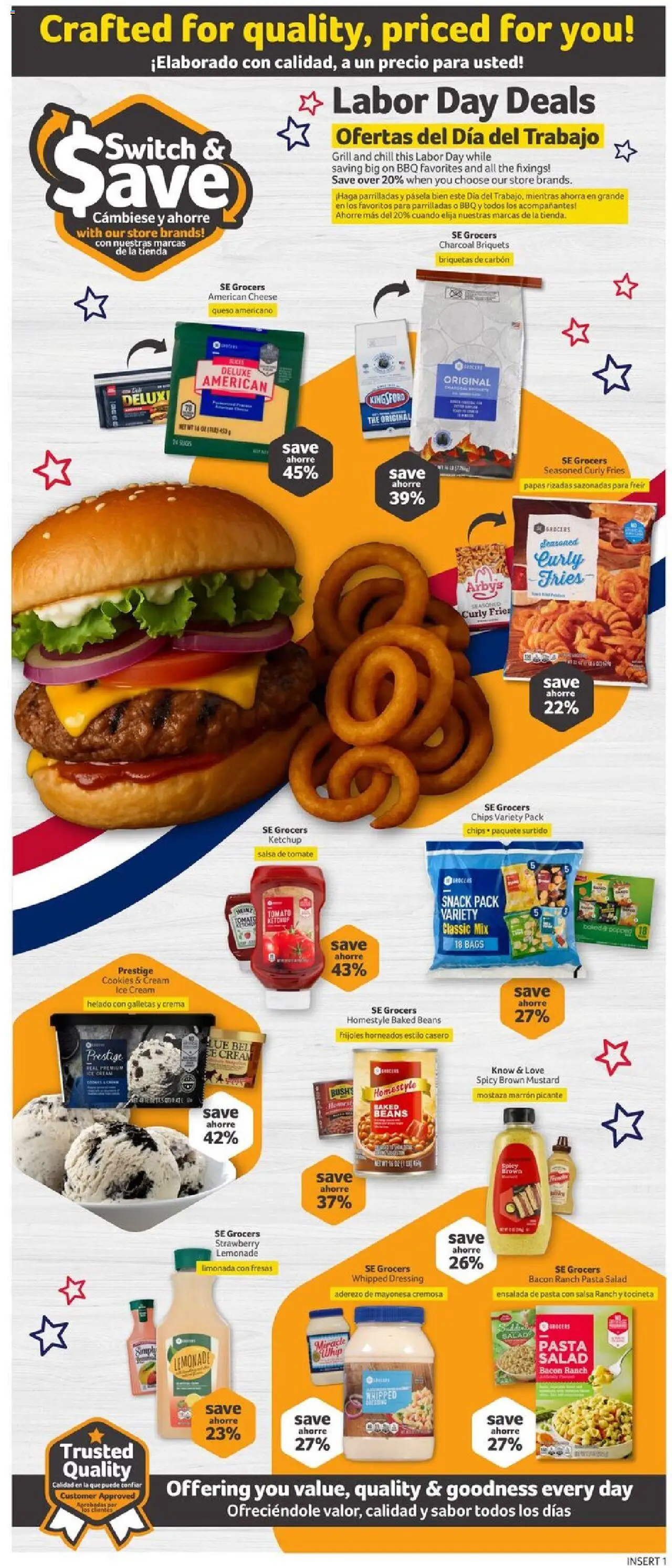 Fresco y Más Weekly Ad - valid from 20.08.2025 | Page: 3 | Products: Cheese, Ketchup, Salad, Grill