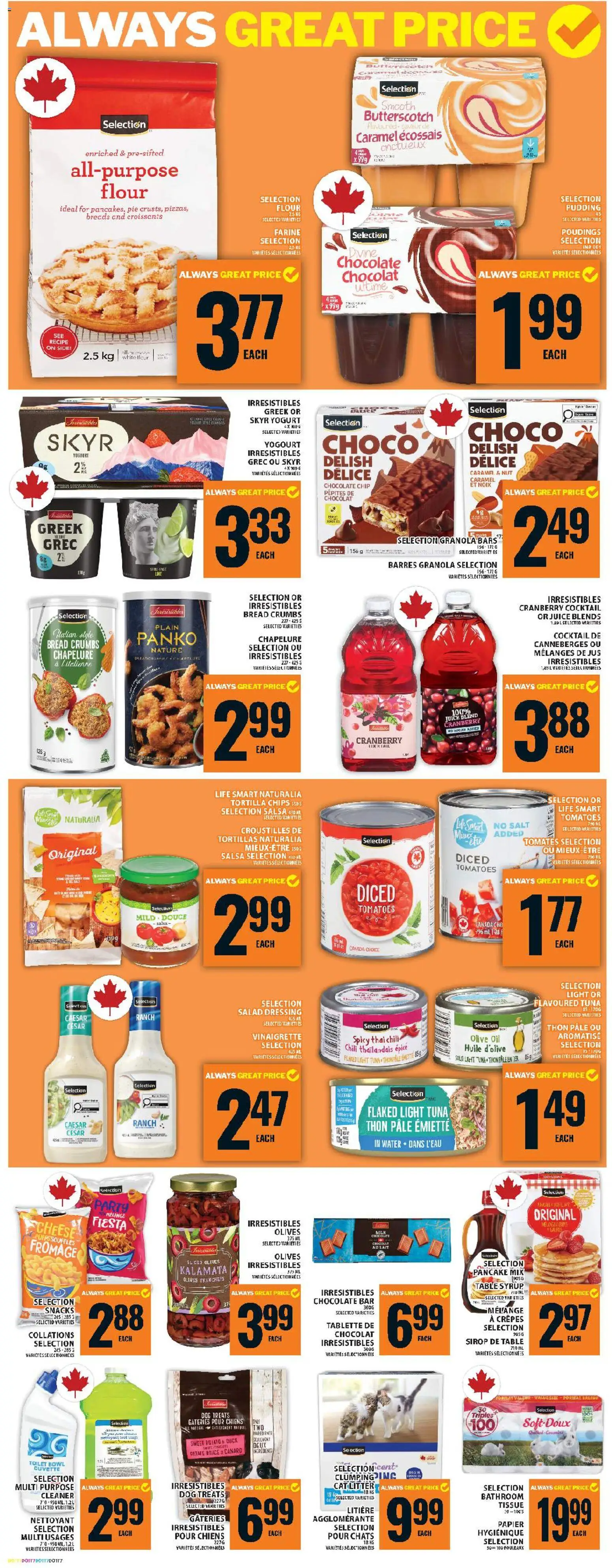 Food Basics flyer valid from 25.12.2025 | Page: 8 | Products: Salad, Cheese, Chocolate, Juice