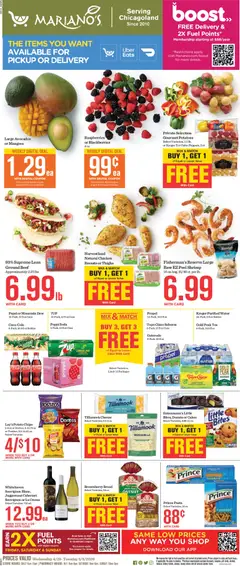 Preview of Mariano's weekly ads valid from 29.04.2026 | Page: 1