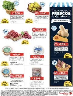 Vista previa Carrefour Market catálogo válido desde el 17.03.2026 | Página: 5 | Productos: Sobre, Batata, Mani, Uva