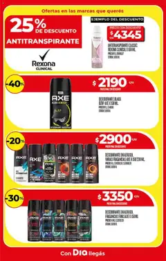 Supermercado DIA Ofertas │ válido desde el 20.08.2025 | Página: 19 | Productos: Fragancia, Desodorante, Antitranspirante