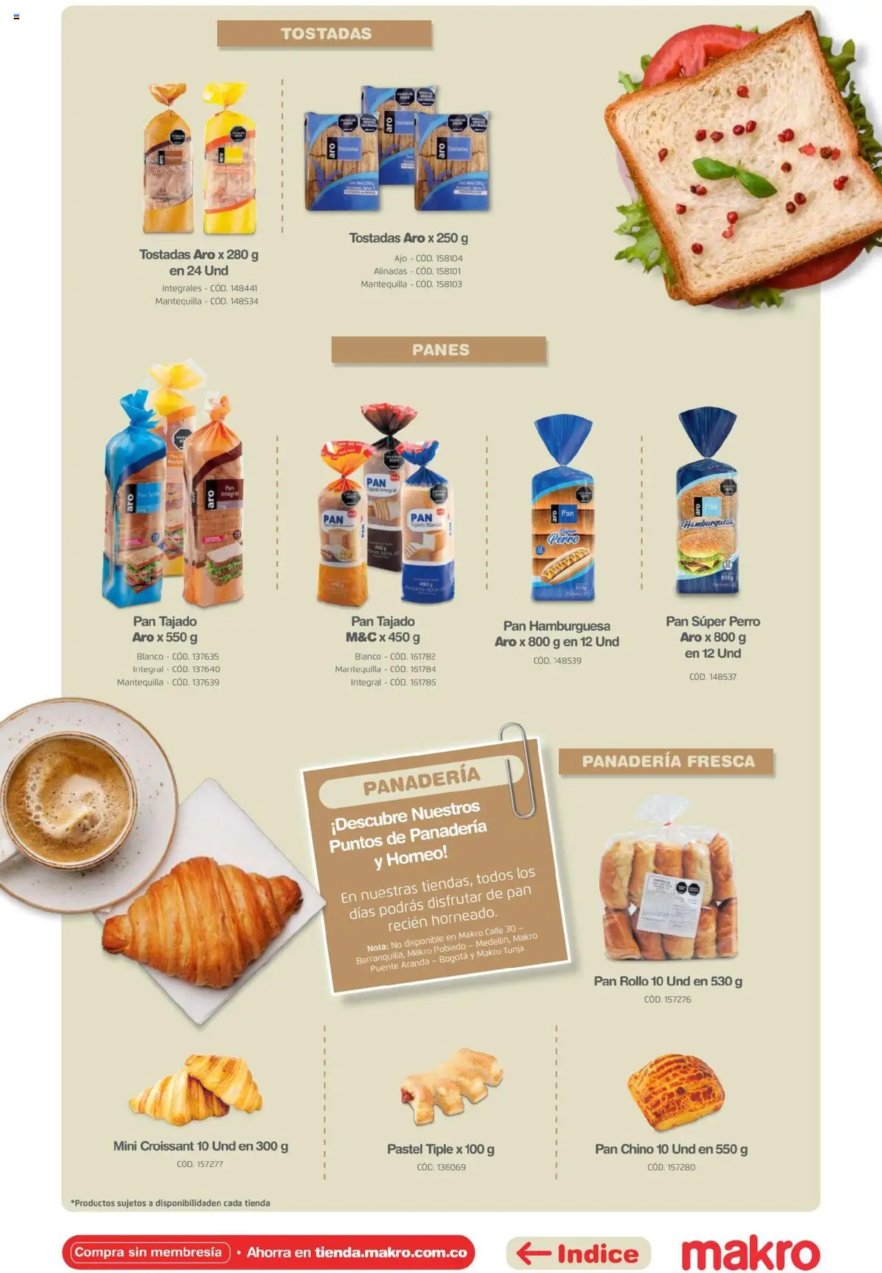 Makro revista - valida desde el 16.04.2025 | Página: 26 | Productos: Ajo, Esponja, Mantequilla, Pan