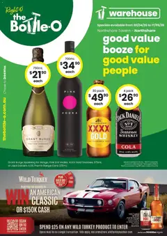 Preview of The Bottle-O catalogue Burdell  - valid from 19.04.2026