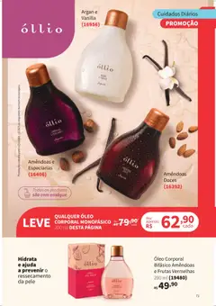 Jequiti Folheto - válido de 01.08.2025 | Página: 71 | Produtos: Óleo, Doces, Amêndoas