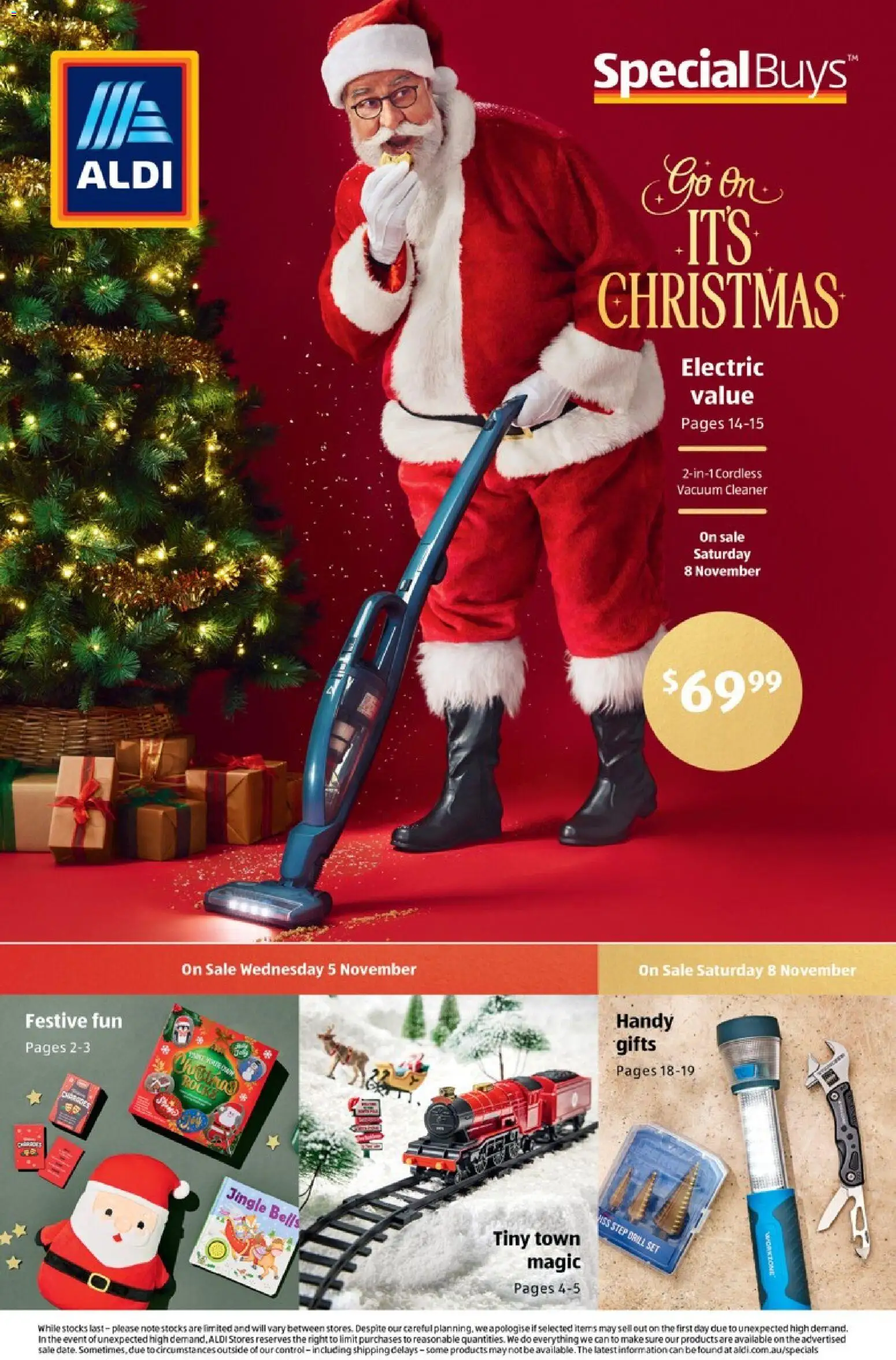 Aldi catalogue - valid from 05.11.2025 | Page: 1 | Products: Cleaner, Vacuum cleaner