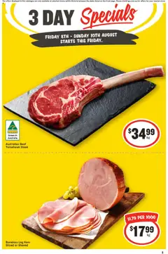 Preview of IGA - 3 Day Specials VIC - valid from 08.08.2025