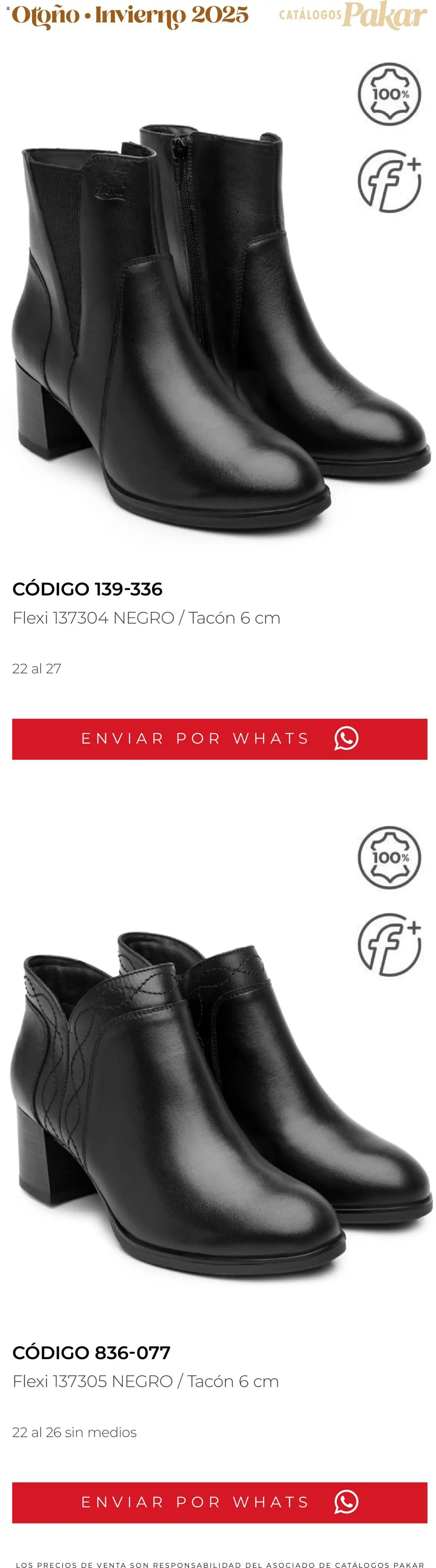 Nuevas ofertas de SC Pakar válidas en toda la República Mexicana desde el 10.10.2025. ¡Encuentra las mejores ofertas en SC Pakar - Catálogo Flexi otoño / invierno! | Página: 8