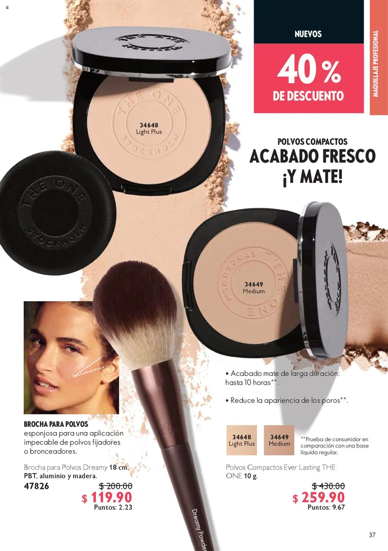 Nuevas ofertas de Oriflame válidas en toda la República Mexicana desde el 04.10.2025. ¡Encuentra las mejores ofertas en Oriflame - Campaña 14 2025! | Página: 37 | Productos: Mate, Maquillaje