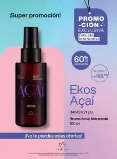 Vista previa de Natura campaña 17 2025, nuevo folleto de la tienda, válido en México a partir del 22.11.2025 | Página: 8 | Productos: Bruma, Té