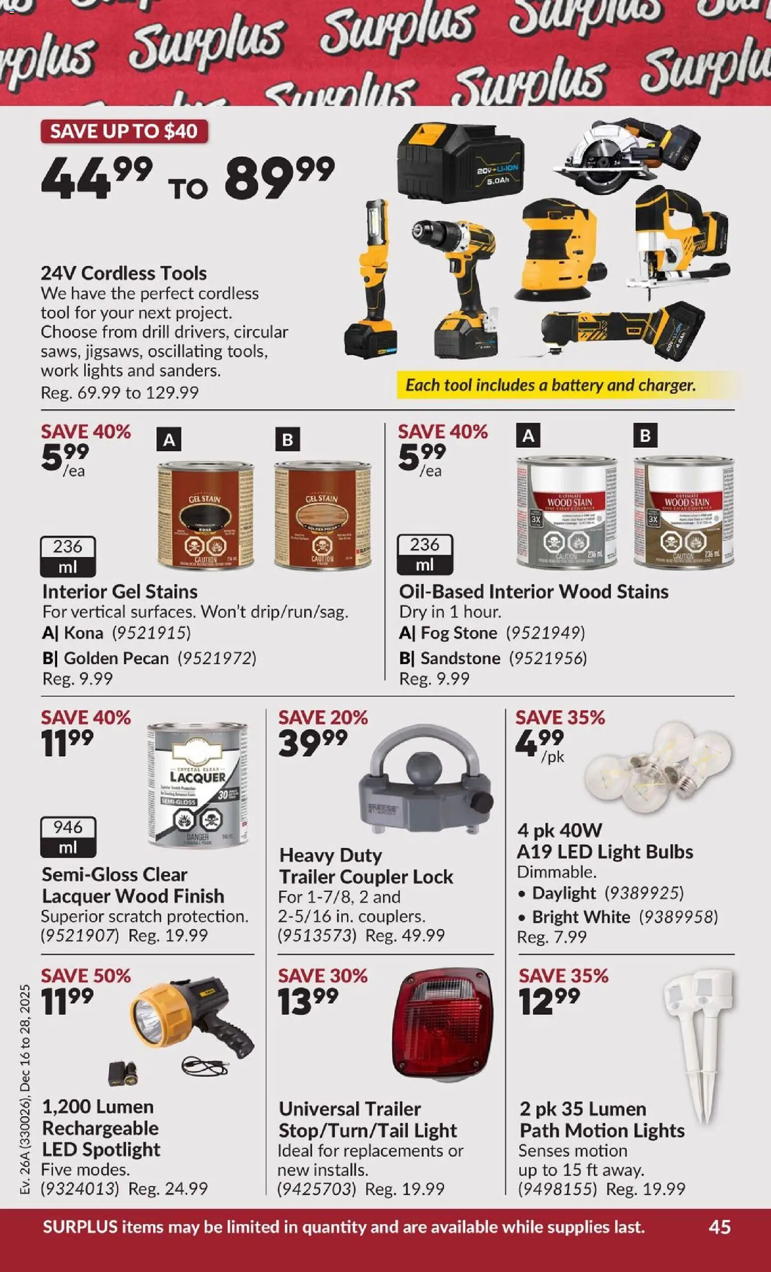 Princess Auto flyer valid from 16.12.2025 | Page: 50 | Products: Battery