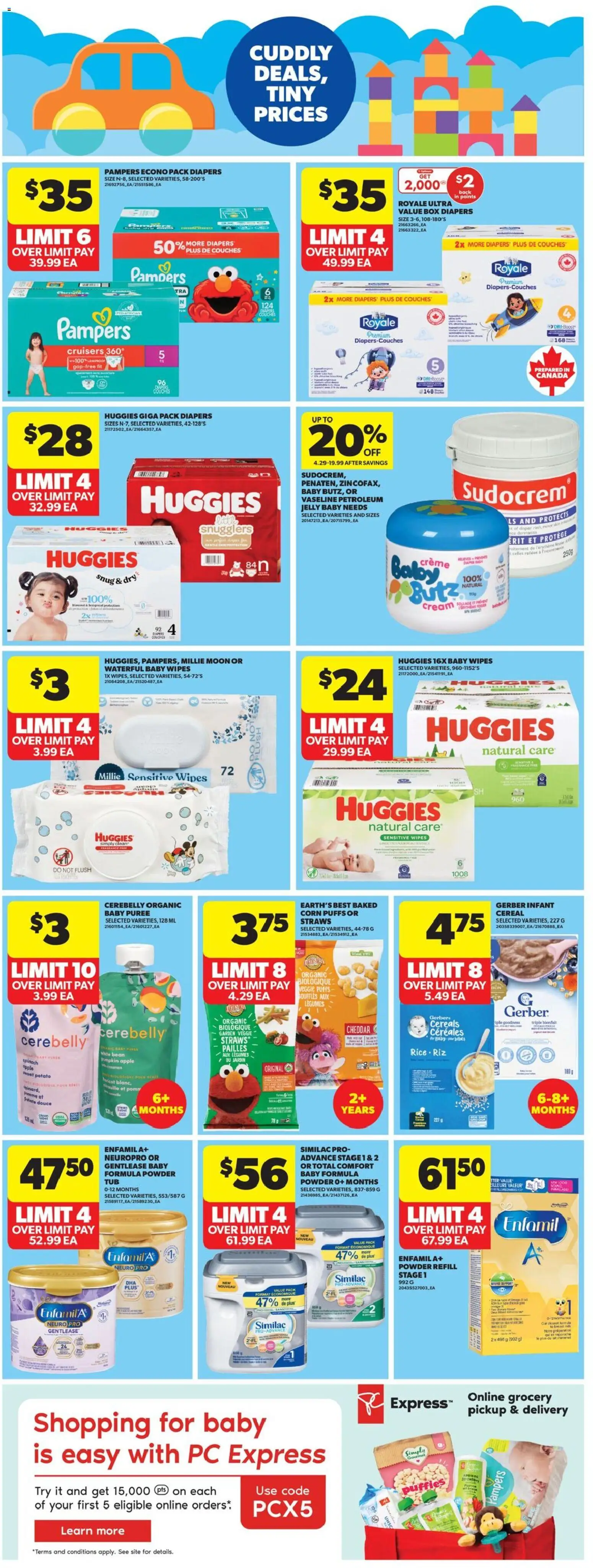 Real Canadian Superstore flyer valid from 26.03.2026 | Page: 28 | Products: Cereals, Cream, PC, Box