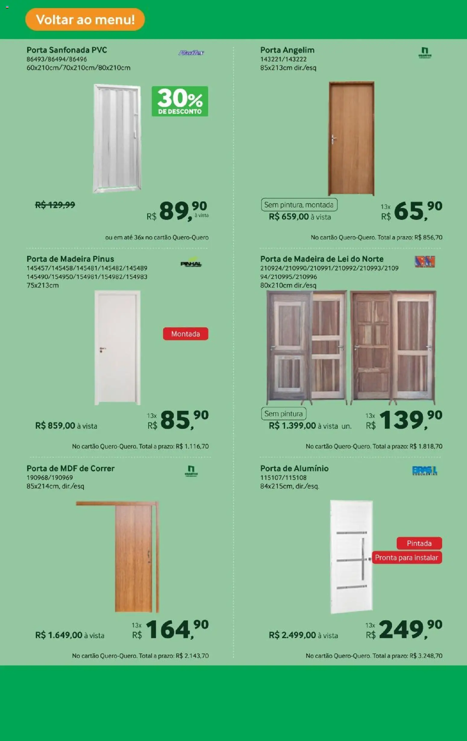 Lojas Quero-Quero Folheto - válido de 19.01.2026 | Página: 11 | Produtos: Porta