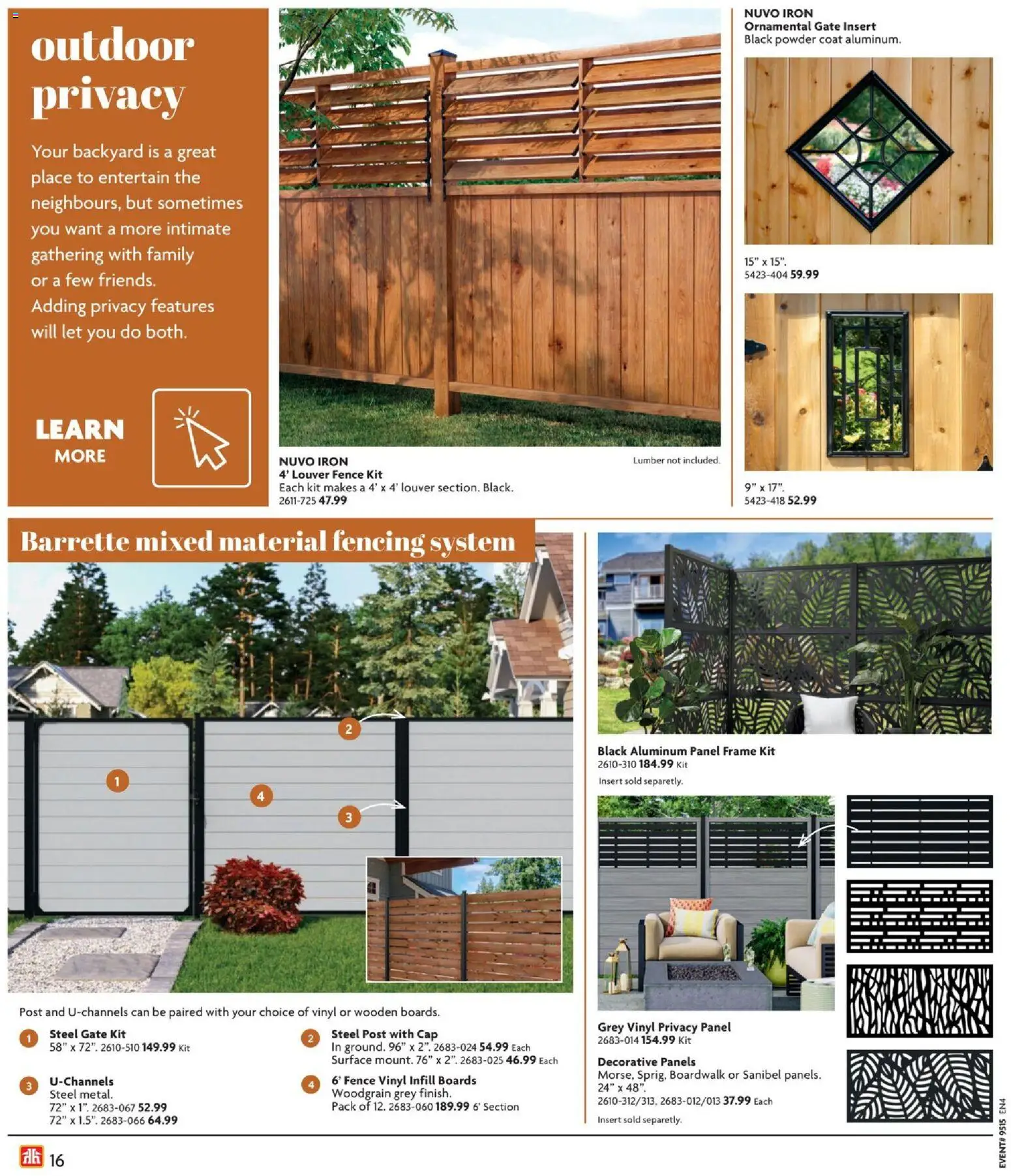 Home Hardware flyer valid from 09.04.2026 | Page: 16 | Products: Cap, Iron, Powder, Coat