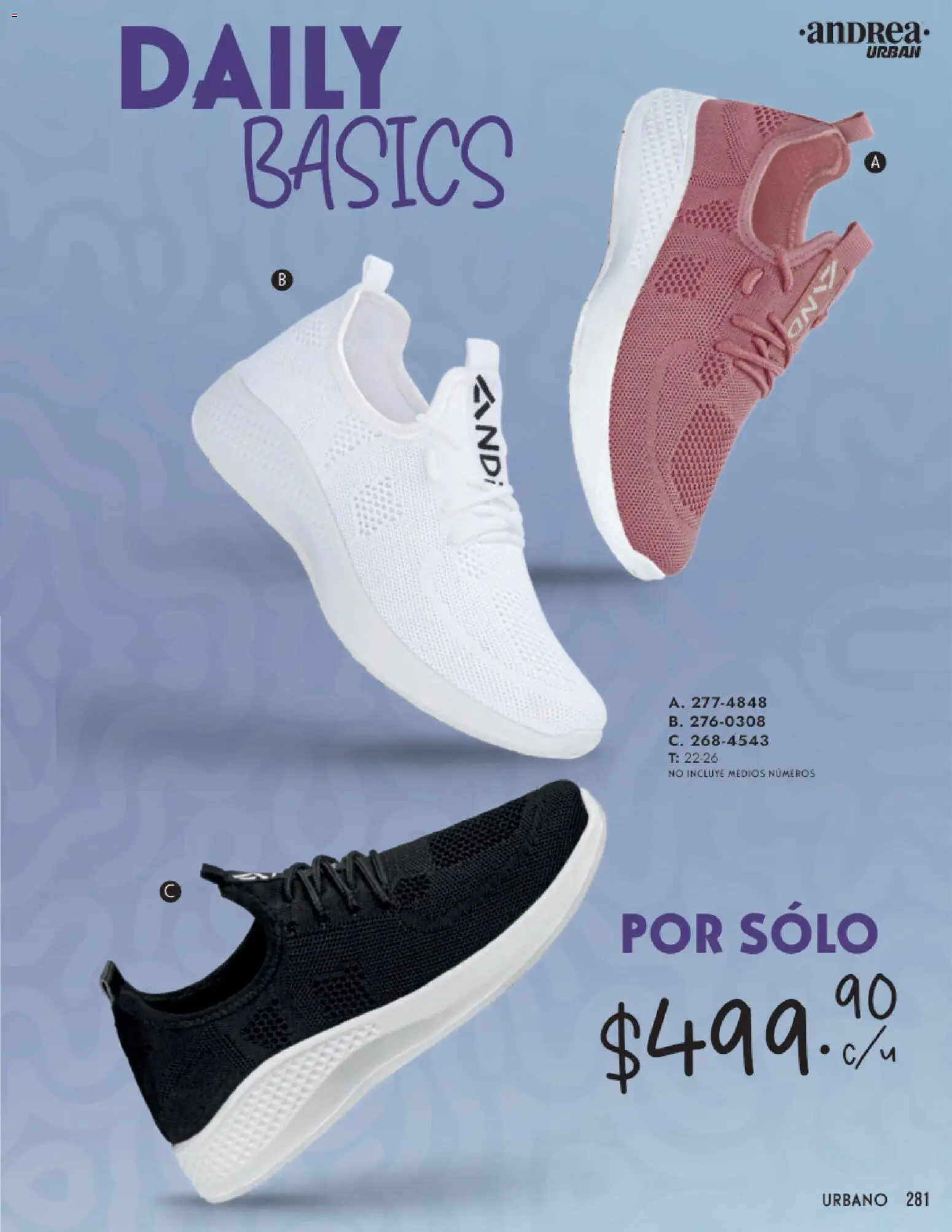 Nuevas ofertas de Andrea válidas en toda la República Mexicana desde el 25.01.2026. ¡Encuentra las mejores ofertas en Andrea catálogo Calzado Dama! | Página: 281