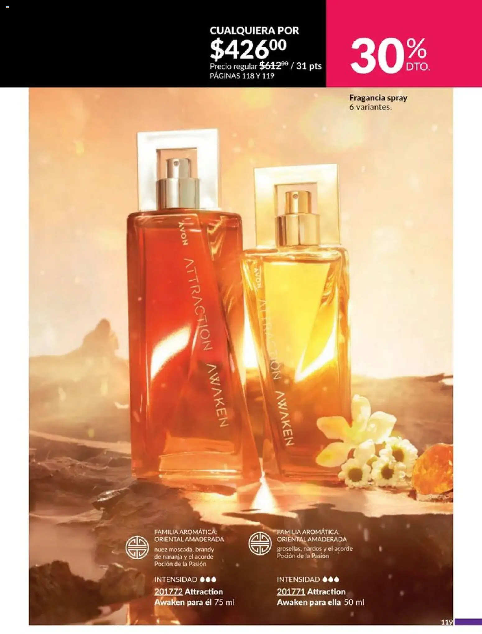 Nuevas ofertas de AVON válidas en toda la República Mexicana desde el 20.12.2025. ¡Encuentra las mejores ofertas en AVON campaña 1 2026! | Página: 125 | Productos: Nuez, Fragancia