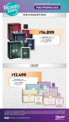 Hipermercado Libertad - Especial Beauty Days │ válido desde el 12.09.2025 | Página: 14 | Productos: Fragancia