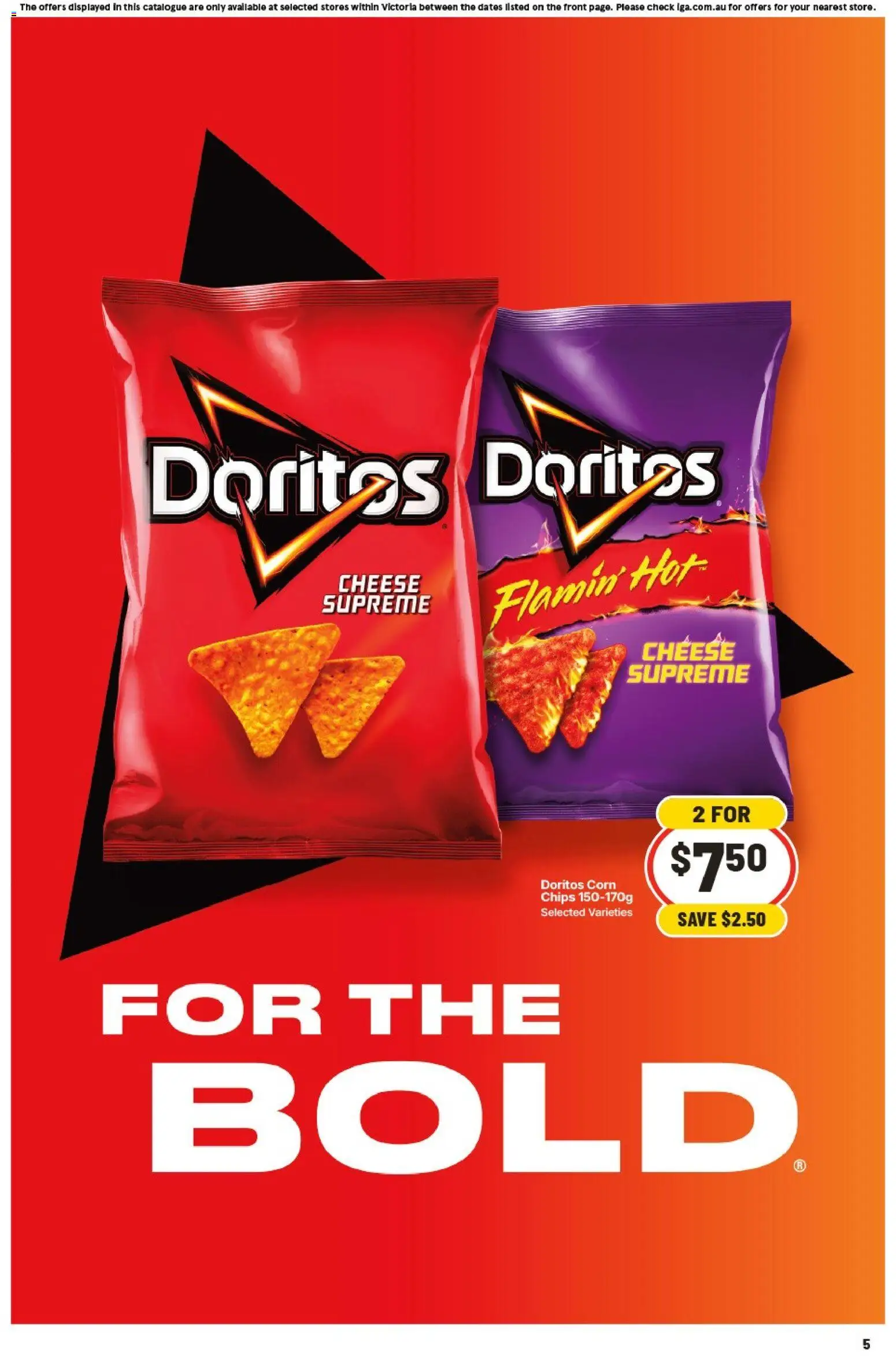 IGA catalogue - valid from 15.04.2026 | Page: 9 | Products: Cheese, Chips