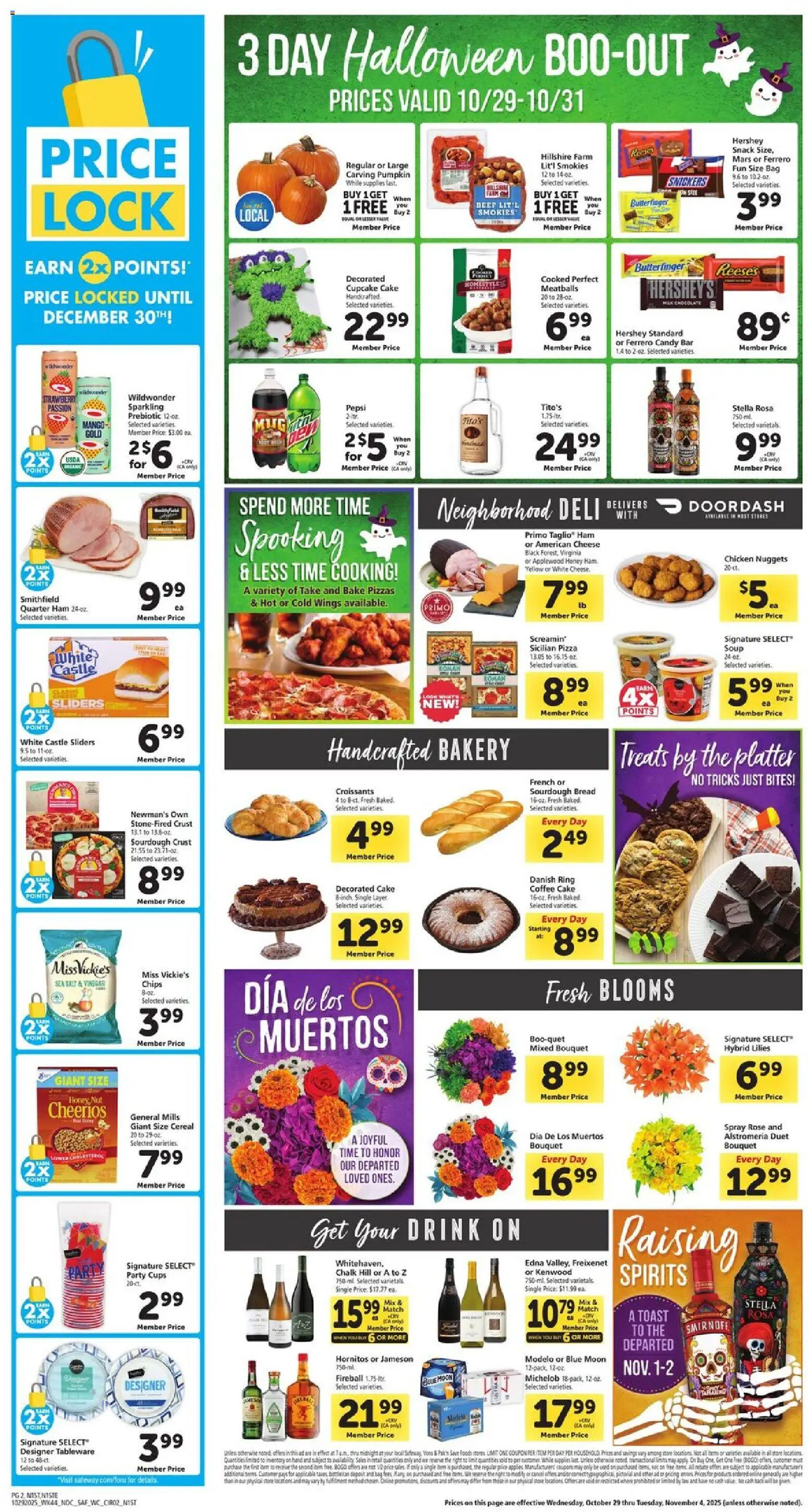 Safeway Weekly Ad - valid from 29.10.2025 | Page: 2