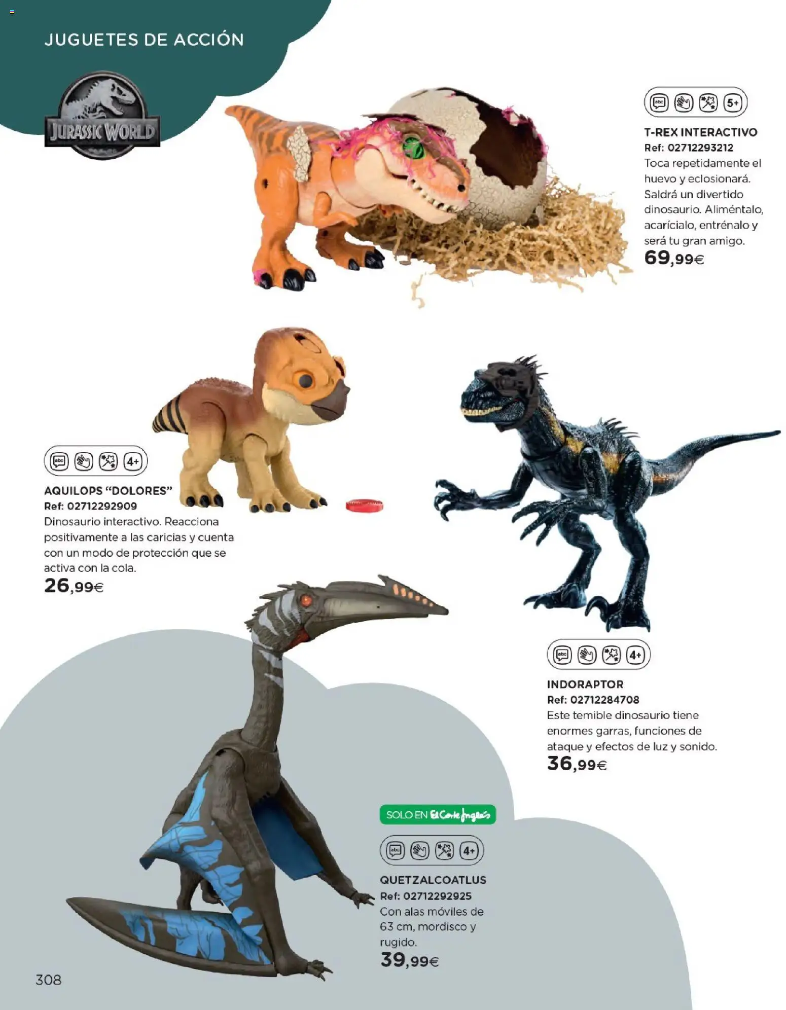 Nuevas ofertas de El Corte Inglés válidas en toda la República Mexicana desde el 27.10.2025. ¡Encuentra las mejores ofertas en El Corte Inglés catálogo Juguetes! | Página: 308 | Productos: Huevo