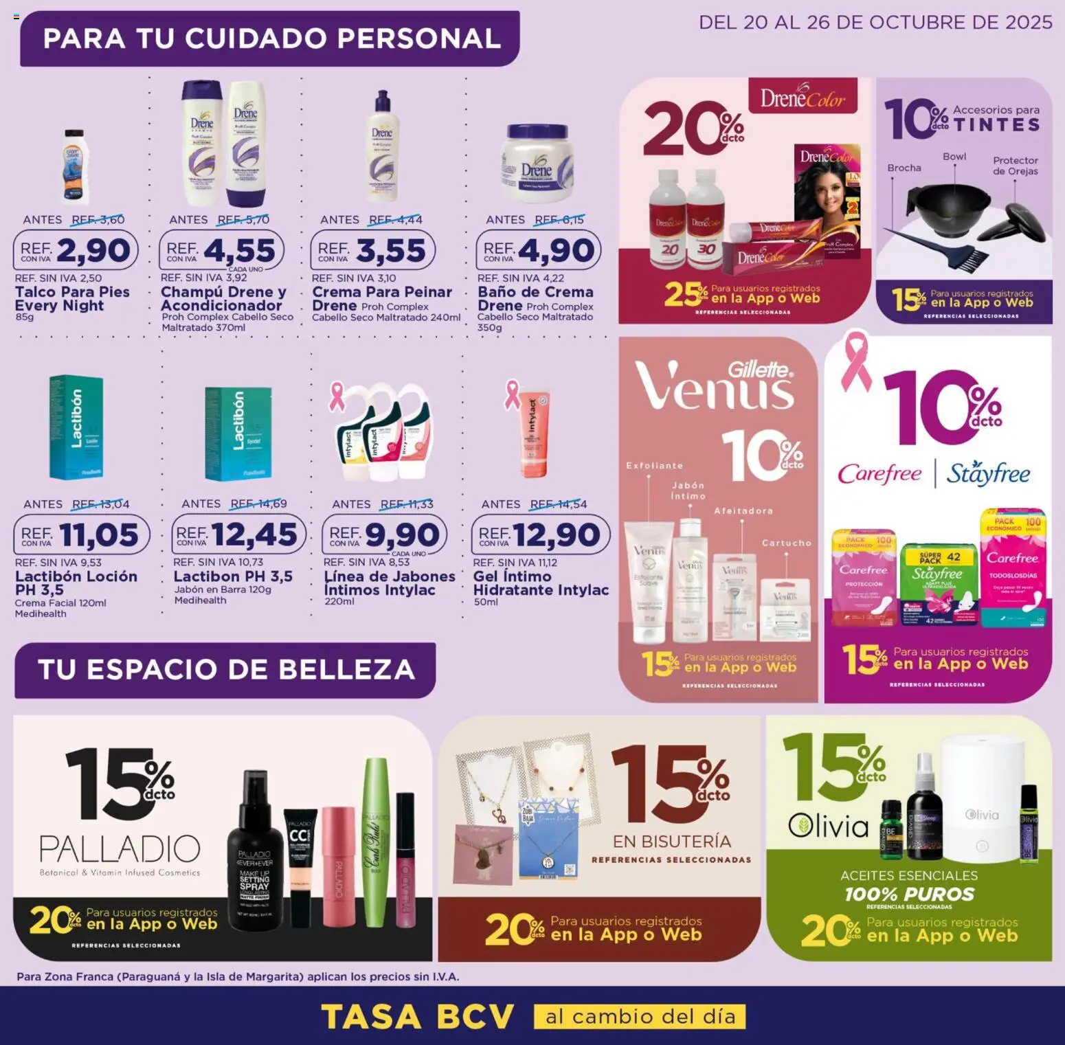 FarmaTodo revista - valida desde el 20.10.2025 | Página: 2 | Productos: Afeitadora, Baño de crema, Loción, Champú