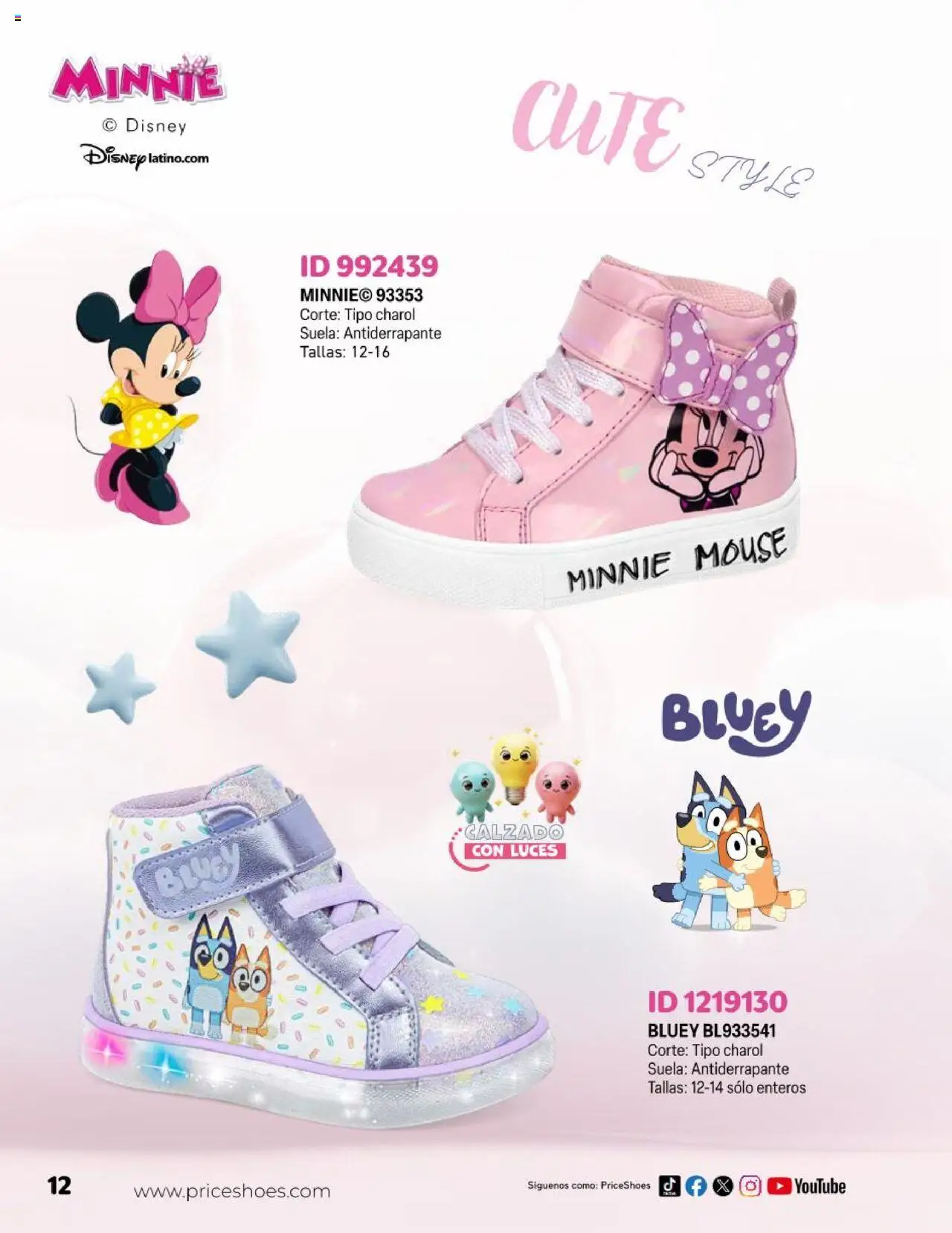 Nuevas ofertas de Price Shoes válidas en toda la República Mexicana desde el 23.04.2025. ¡Encuentra las mejores ofertas en Price Shoes catálogo Kids! | Página: 12 | Productos: Mouse