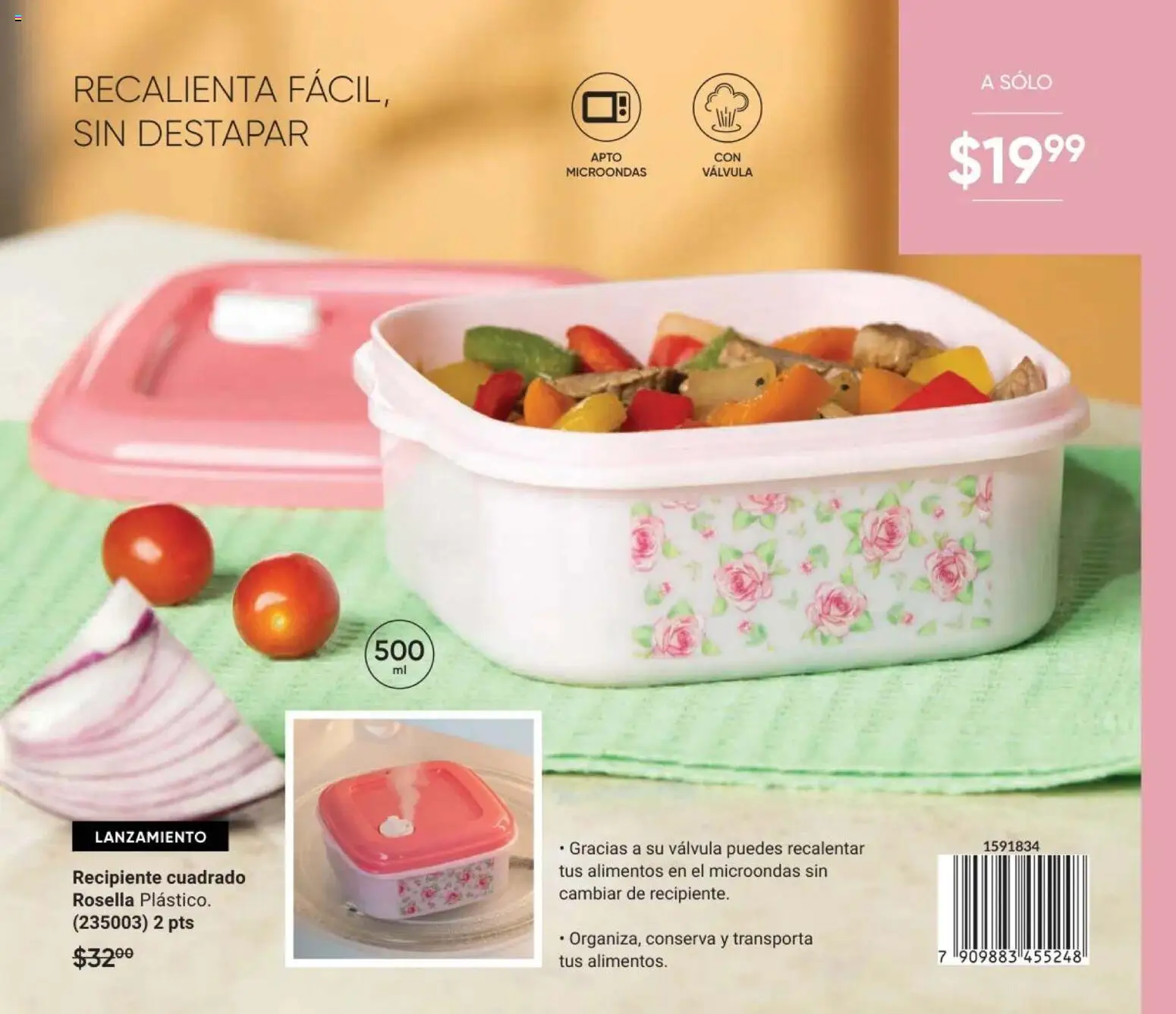 Nuevas ofertas de AVON válidas en toda la República Mexicana desde el 02.04.2026. ¡Encuentra las mejores ofertas en AVON Casa & Estilo 6 2026! | Página: 198 | Productos: Microondas, Válvula