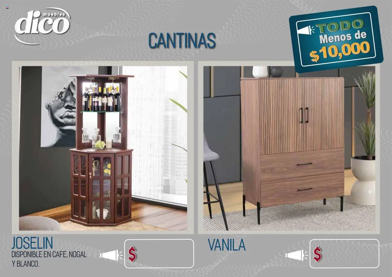 Nuevas ofertas de Muebles Dico válidas en toda la República Mexicana desde el 15.10.2025. ¡Encuentra las mejores ofertas en Muebles Dico - Catálogo TODO menos de 10000! | Página: 34