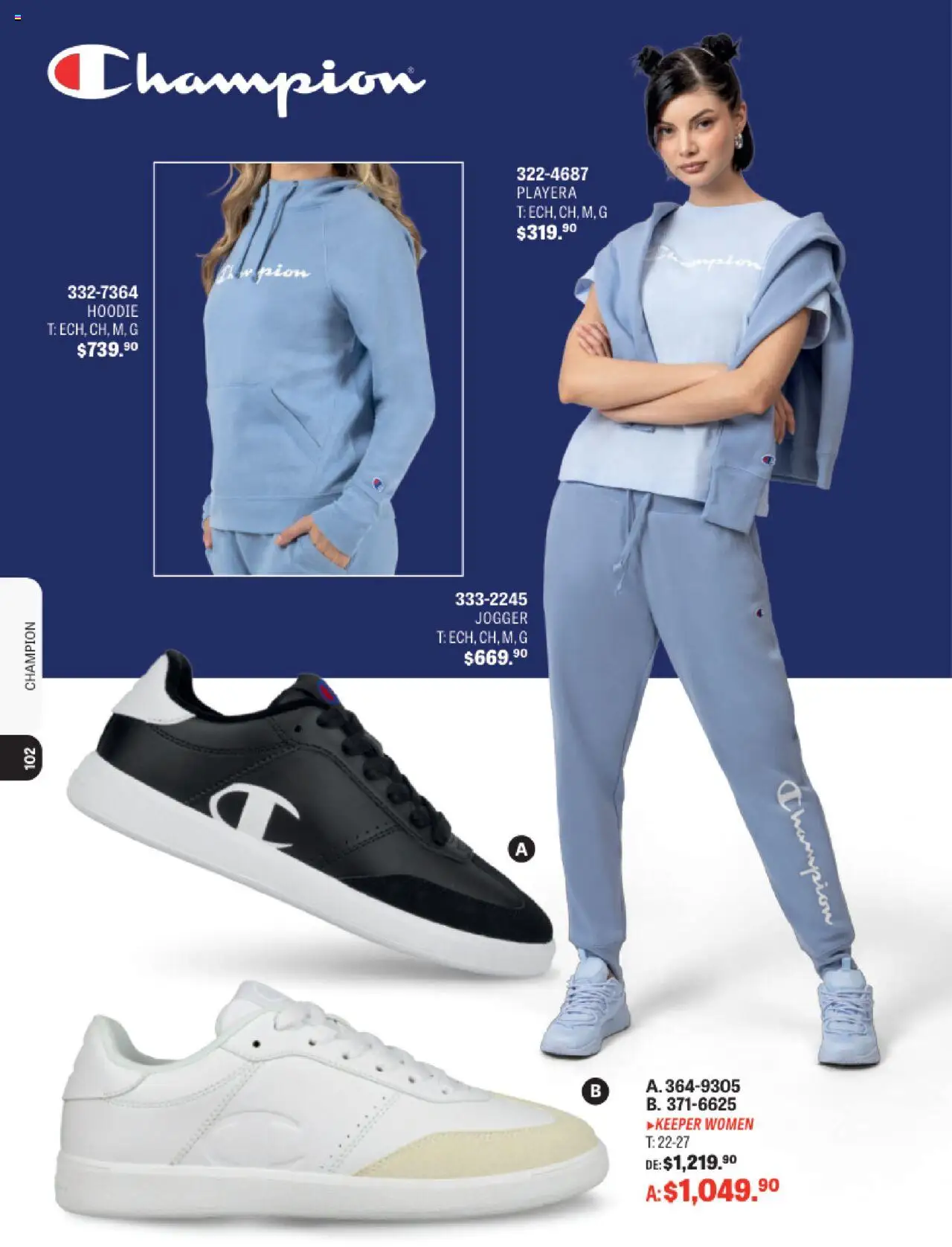 Nuevas ofertas de Andrea válidas en toda la República Mexicana desde el 13.08.2025. ¡Encuentra las mejores ofertas en Andrea - Catálogo Andrea Sport! | Página: 99 | Productos: Playera