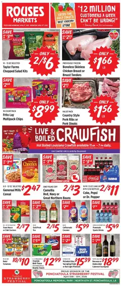 Preview of Rouses weekly ads valid from 08.04.2026
