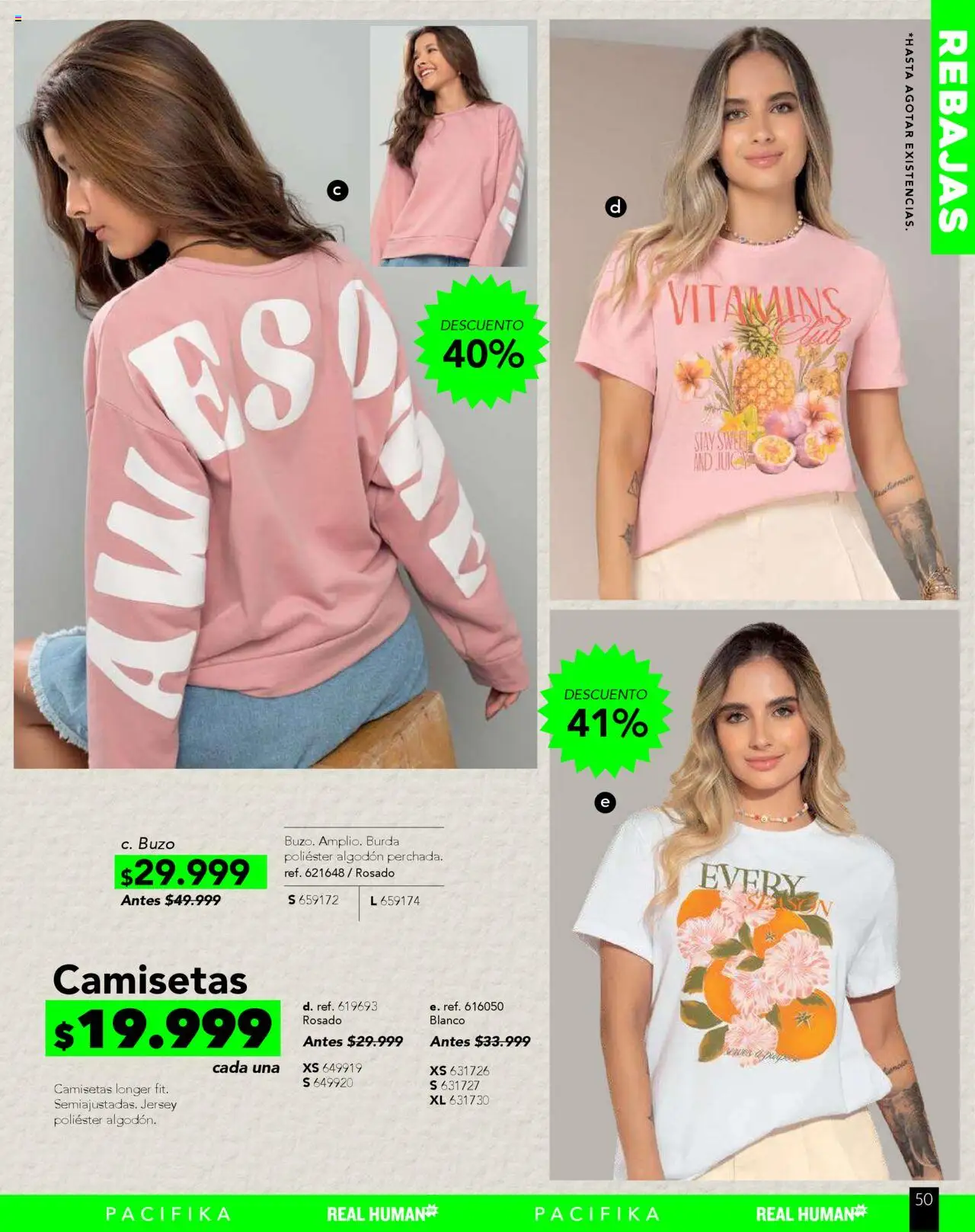Pacifika revista - valida desde el 16.06.2025 | Página: 229 | Productos: Algodón, Buzo
