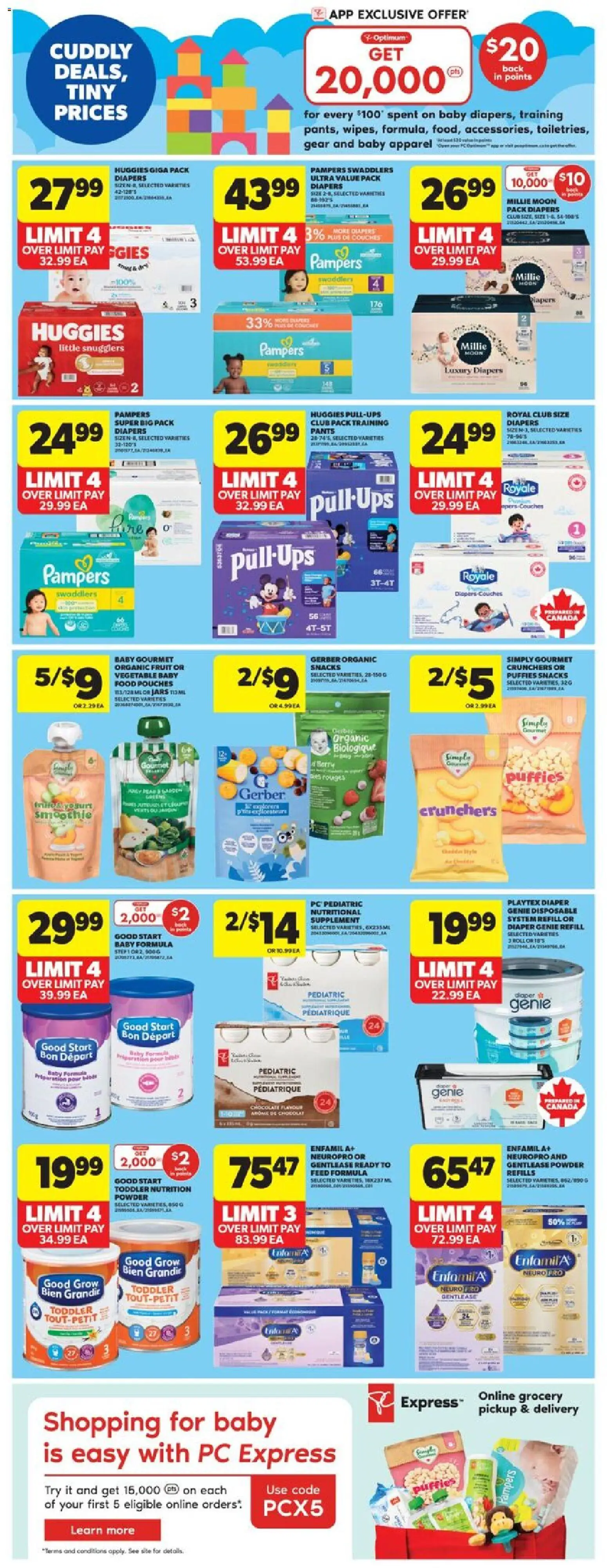 Real Canadian Superstore flyer valid from 11.12.2025 | Page: 24 | Products: PC, Powder, Chocolate, Pants