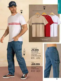 Pacifika - Campaña 04 / 2026 -  Vista previa de la revista de la tienda Pacifika valido desde el 01.04.2026 | Página: 119 | Productos: Algodón, Jean, Camiseta