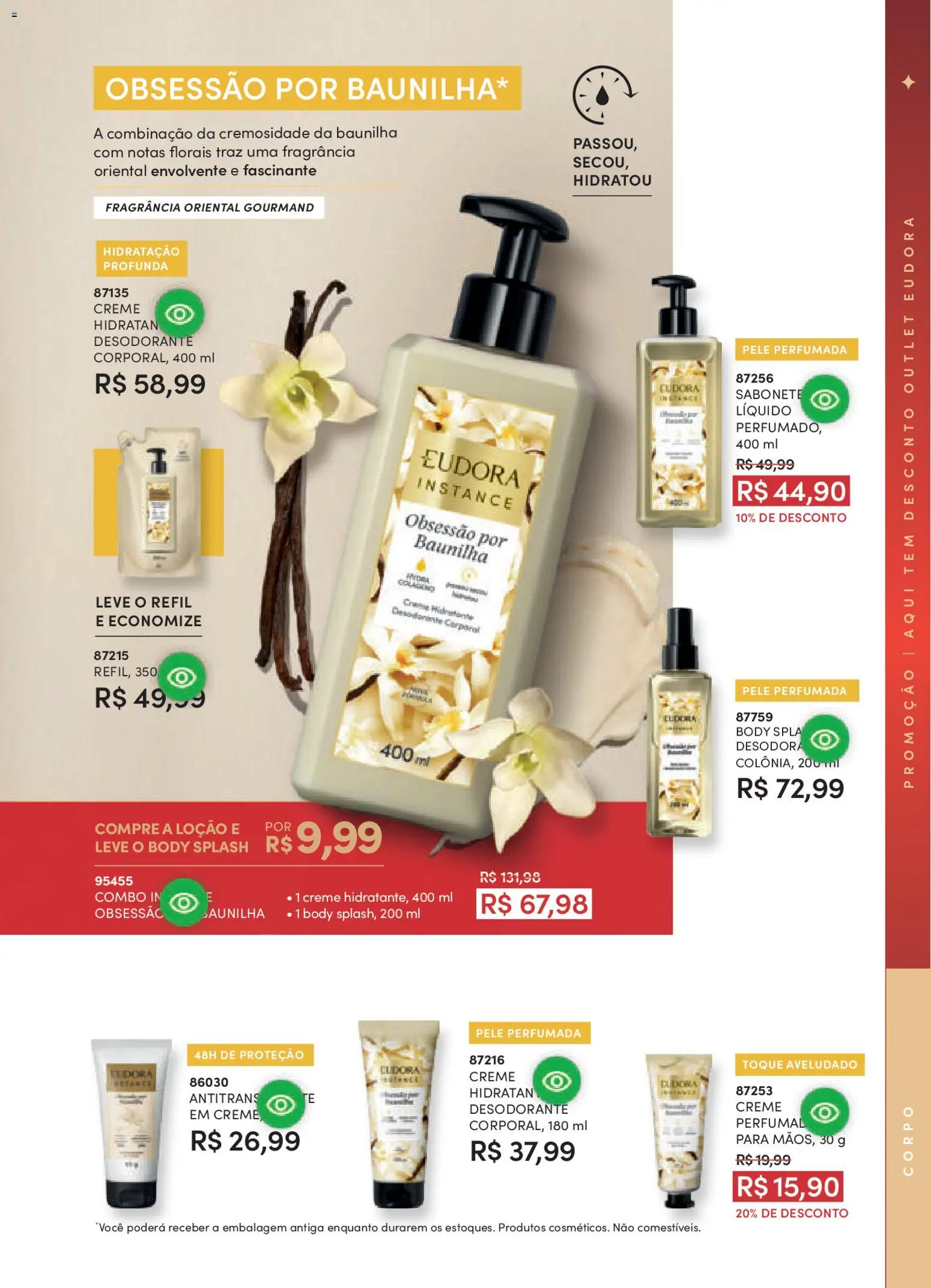 Eudora Folheto - válido de 08.01.2026 | Página: 54 | Produtos: Fragrância, Sabonete, Body, Sabonete líquido