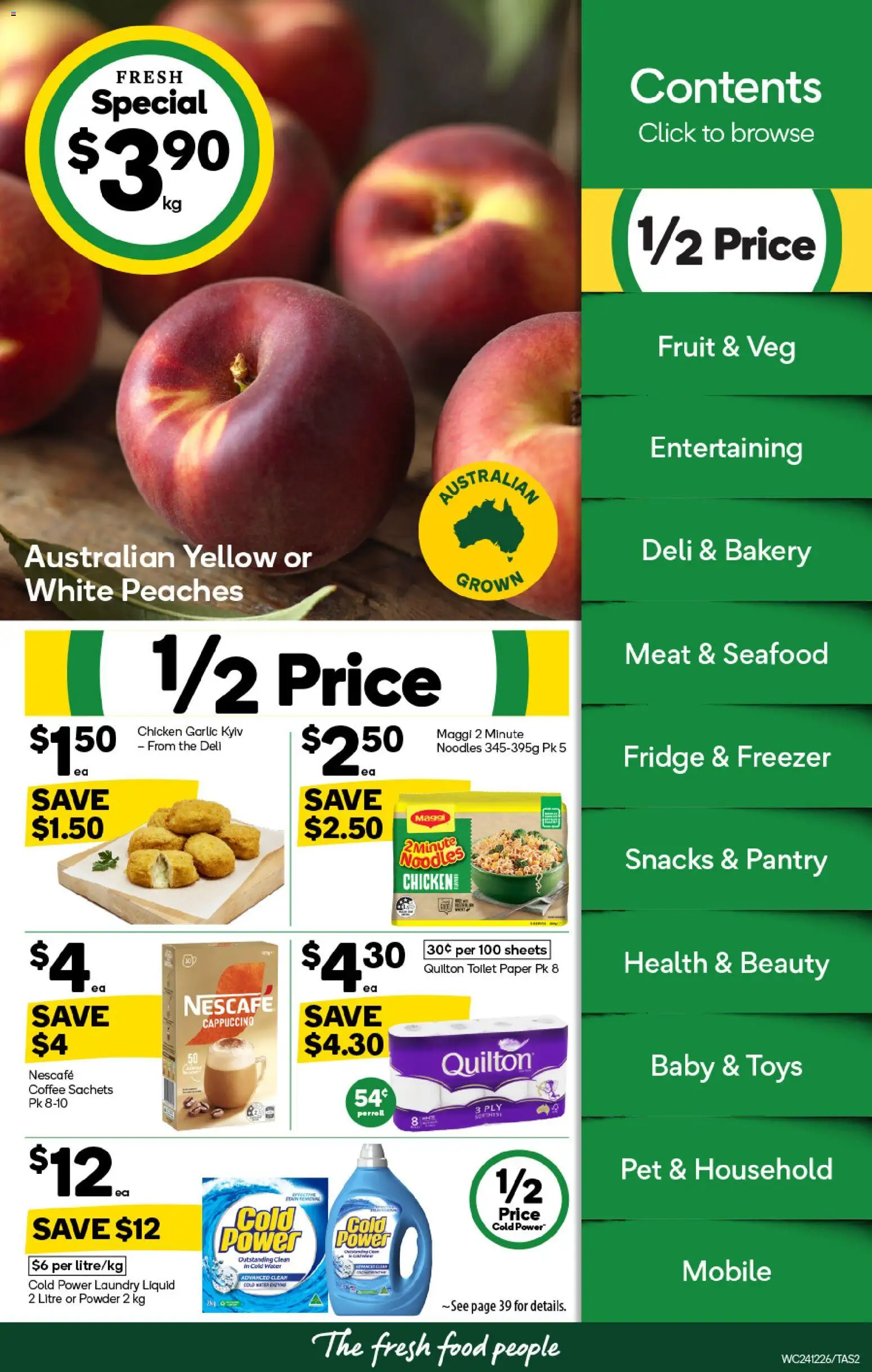 Woolworths catalogue - valid from 07.01.2026 | Page: 2 | Products: Noodles, Meat, Laundry, Fridge