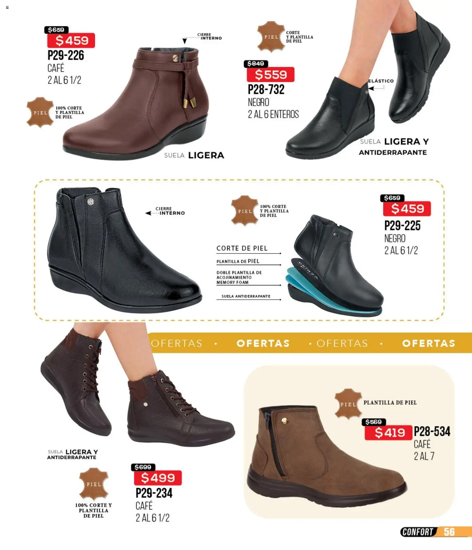 Nuevas ofertas de Cklass válidas en toda la República Mexicana desde el 12.01.2026. ¡Encuentra las mejores ofertas en Cklass catálogo Mega Ofertas Ropa! | Página: 220 | Productos: Café