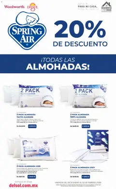 Vista previa de Del Sol y Woolworth catálogo Para mí, para mi casa, para mi familia, nuevo folleto de la tienda, válido en México a partir del 08.01.2026 | Página: 23