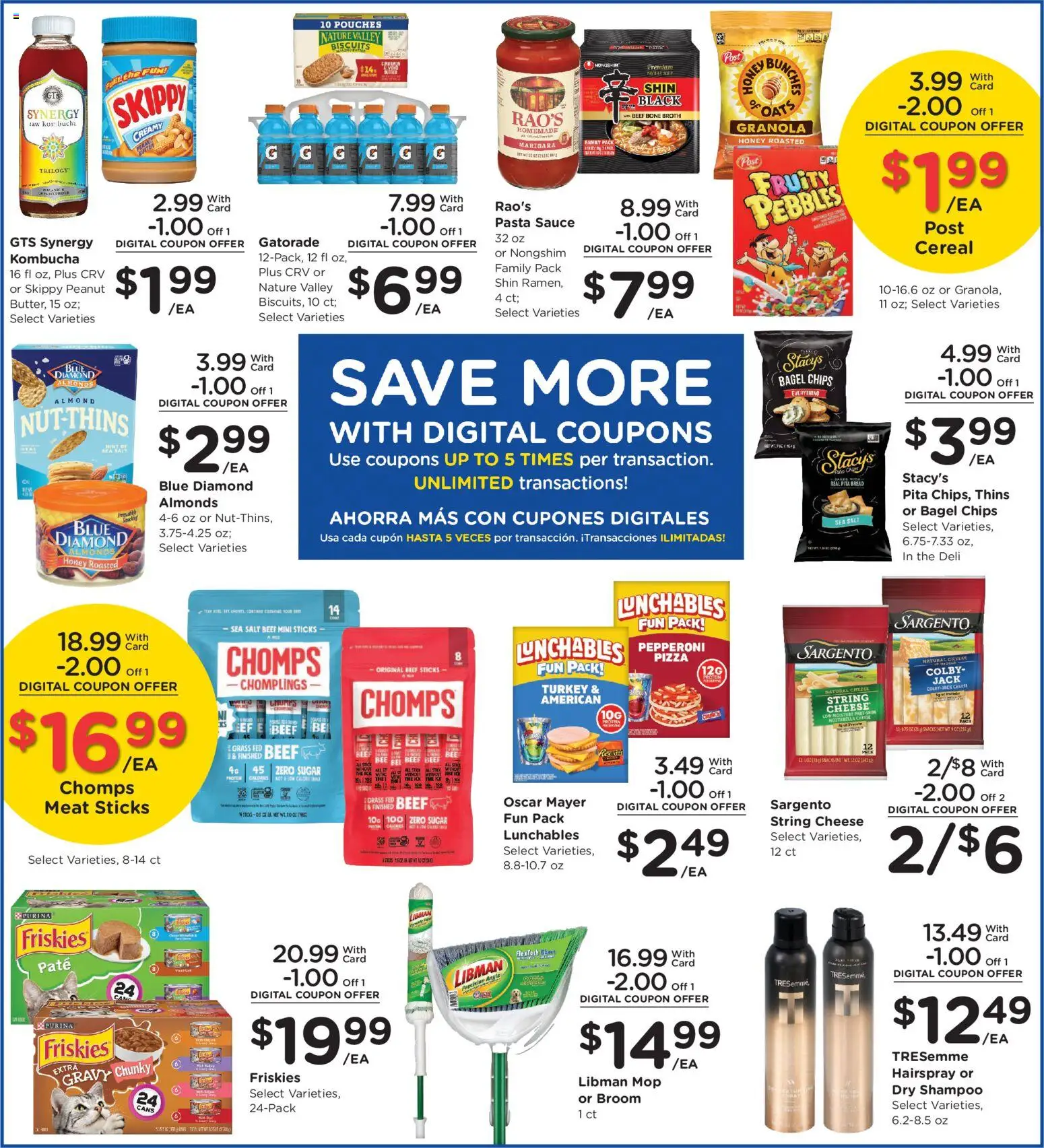 Ralphs Weekly Ad - valid from 15.04.2026 | Page: 5 | Products: Bread, Pizza, Beef, Pasta