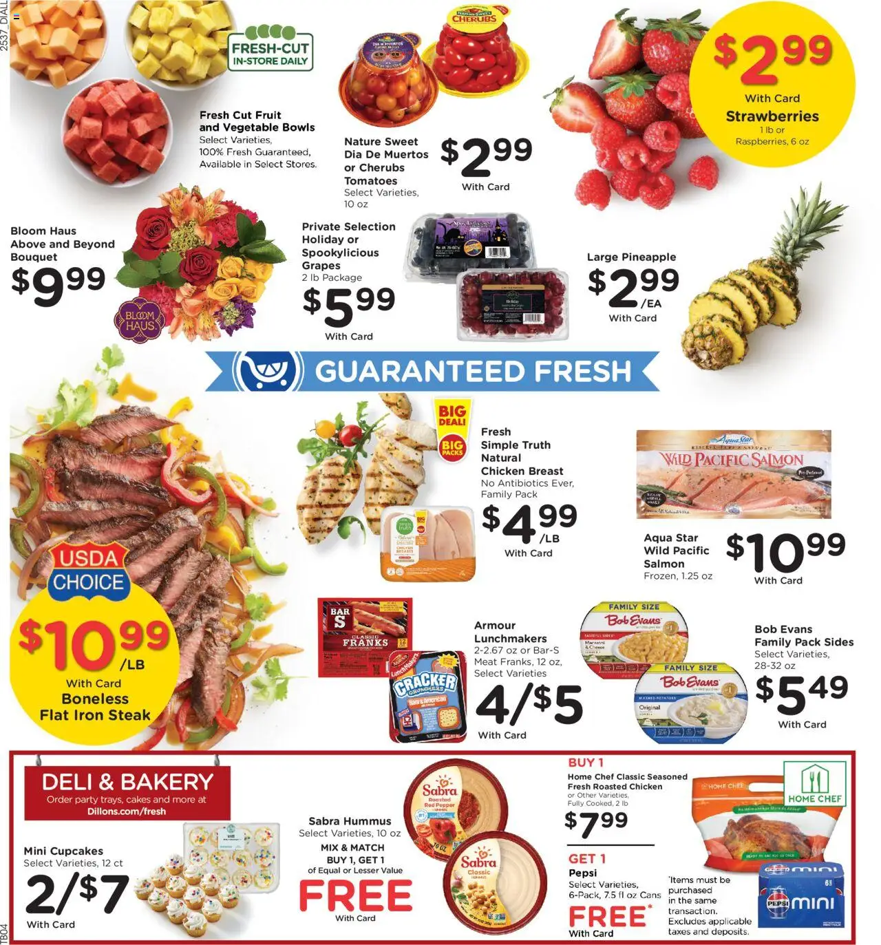 Dillons Weekly Ad - KS - valid from 15.10.2025 | Page: 11 | Products: Bakery, Ham, Pepper, Grapes