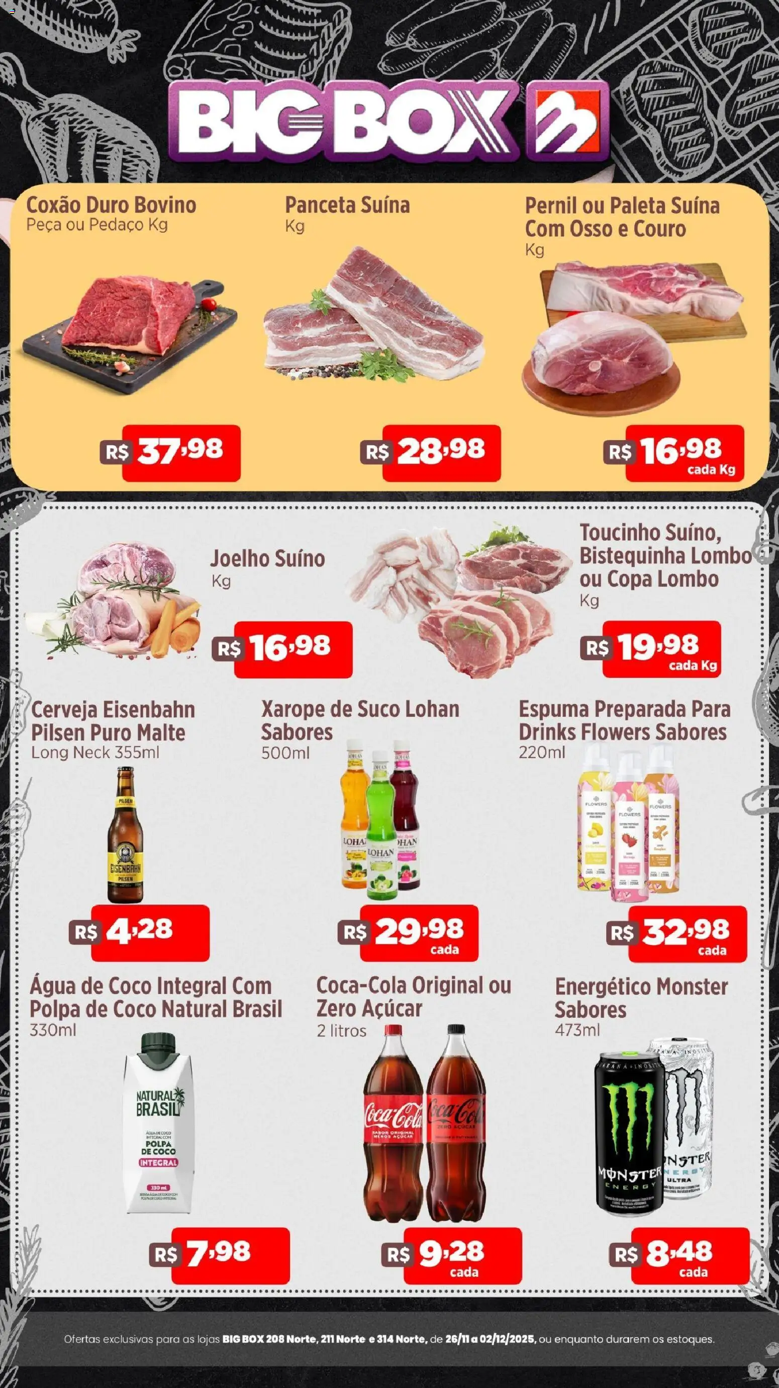 Big Box Folheto - válido de 26.11.2025 | Página: 2 | Produtos: Energético, Copa, Xarope, Monster