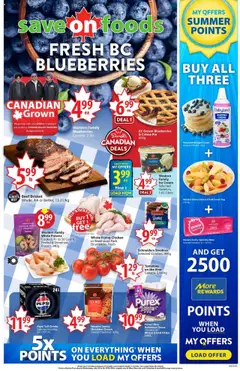 Preview of Save on foods weekly flyer / circulaire from shop Save on foods valid from 24.07.2025