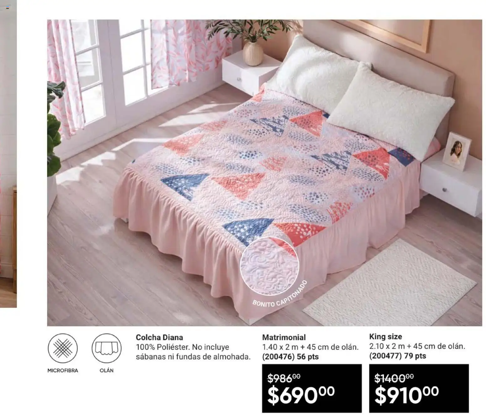 Nuevas ofertas de AVON válidas en toda la República Mexicana desde el 24.04.2026. ¡Encuentra las mejores ofertas en AVON Casa & Estilo 7 2026! | Página: 107 | Productos: Sabanas