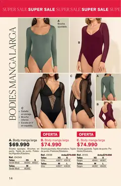 Leonisa - Catálogo -  Vista previa de la revista de la tienda Leonisa valido desde el 24.02.2026 | Página: 14 | Productos: Body, Vino