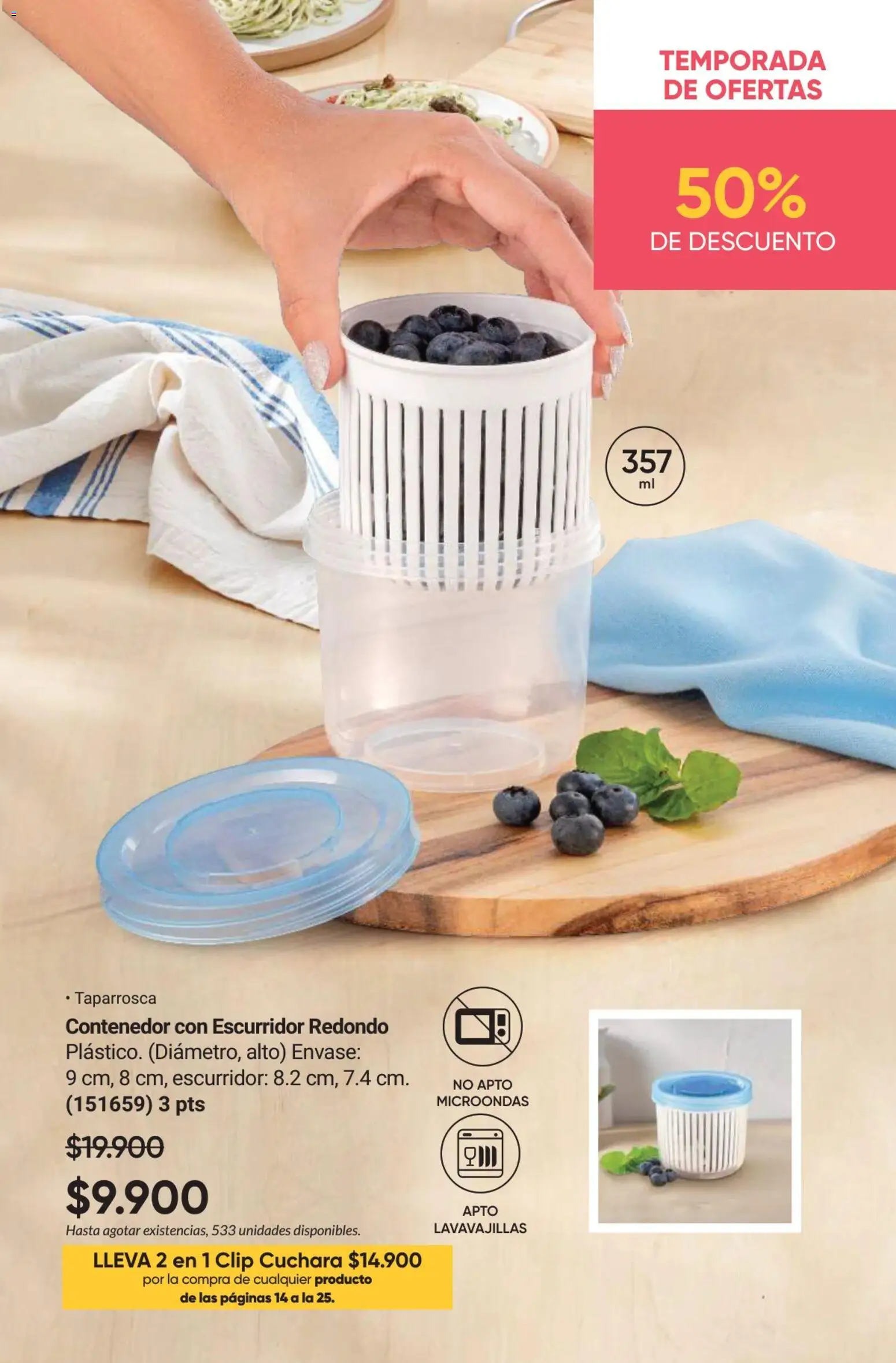 Avon revista - valida desde el 01.02.2026 | Página: 17 | Productos: Lavavajillas, Microondas, Cuchara