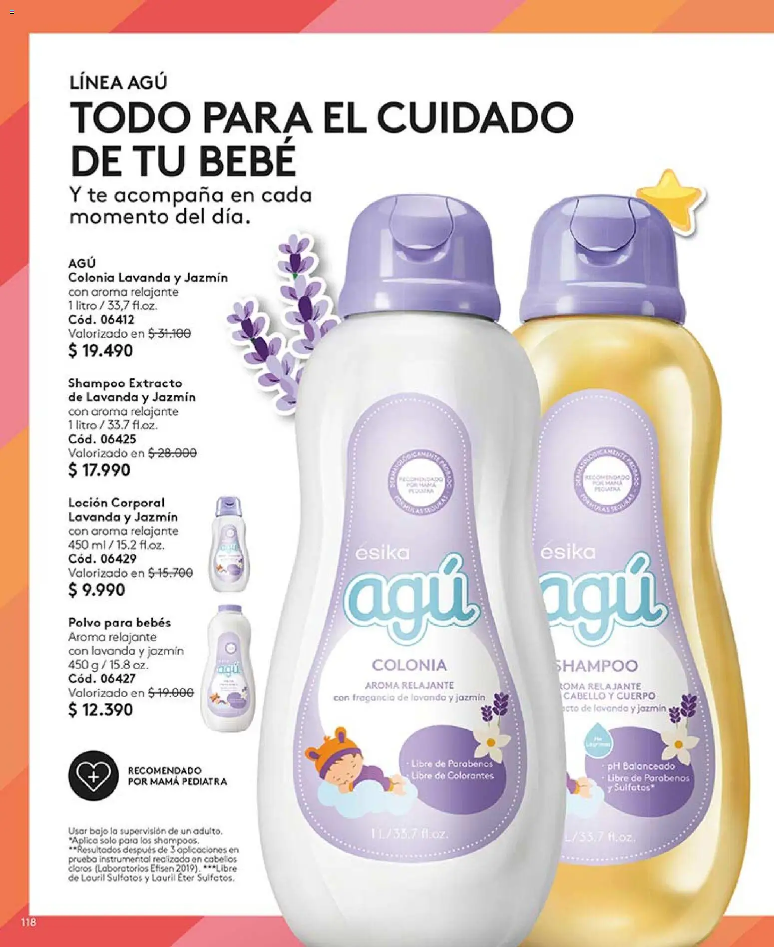 Catálogo Ésika Campaña 5 │ válido desde el 01.03.2026 | Página: 118 | Productos: Loción, Fragancia, Polvo, Shampoo