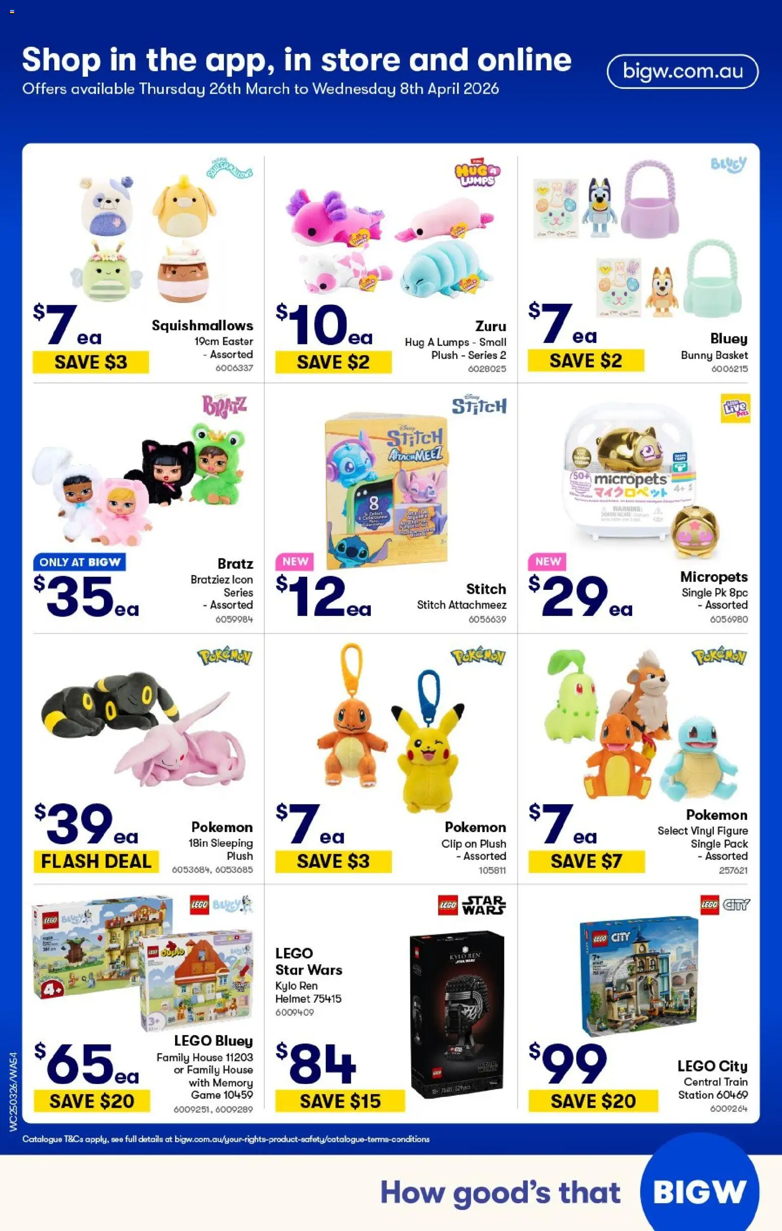 Woolworths catalogue - valid from 25.03.2026 | Page: 54 | Products: Basket, Blush, Clip, Game