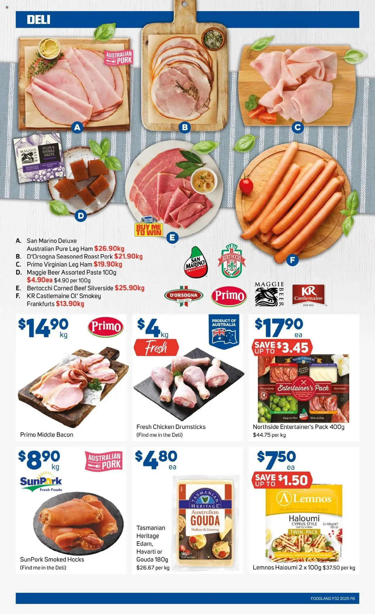 Foodland catalogue - valid from 06.08.2025 | Page: 8 | Products: Beer, Pork, Beef, Grill