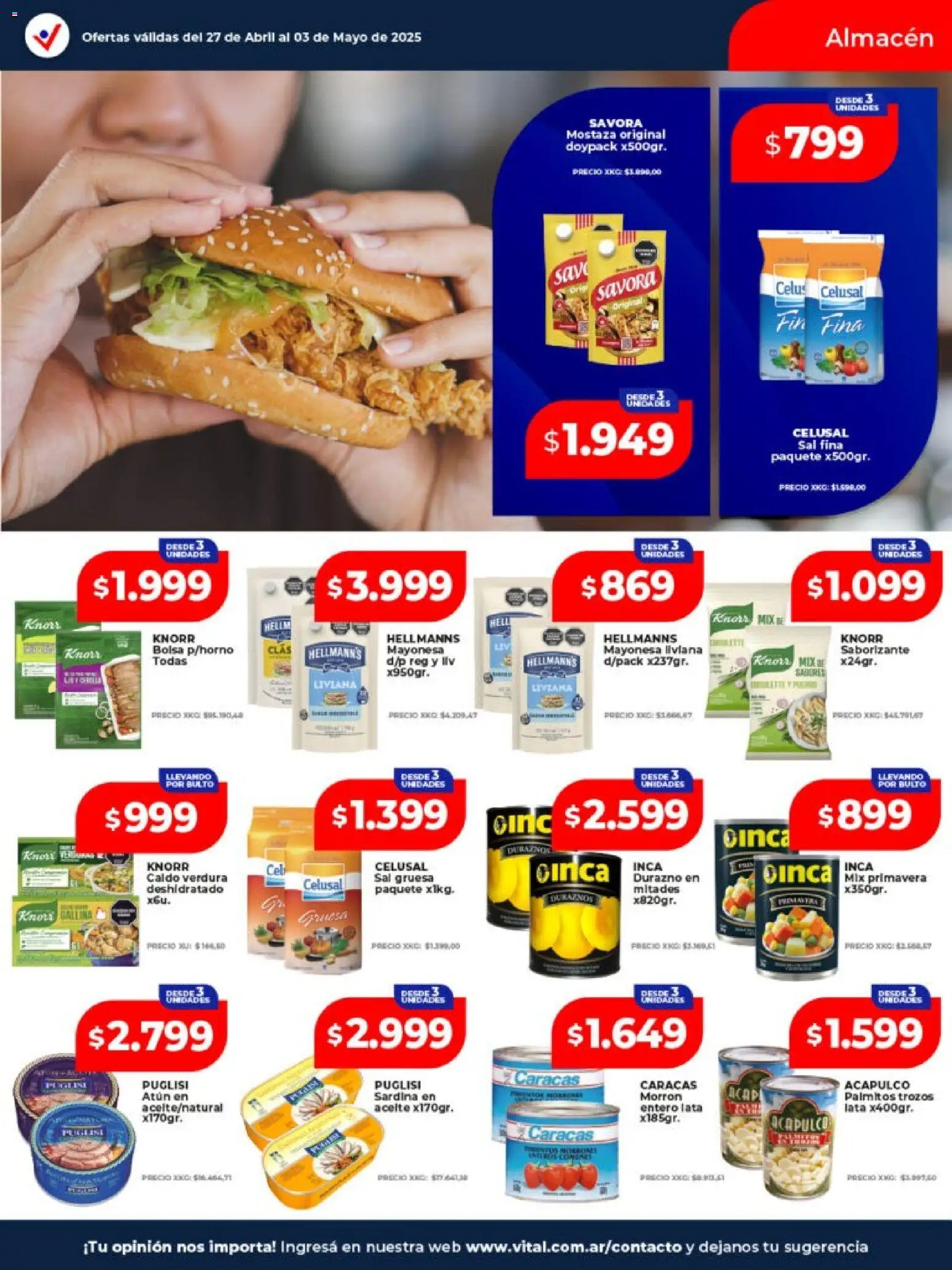 Vital - Ofertas │ válido desde el 27.04.2026 | Página: 13