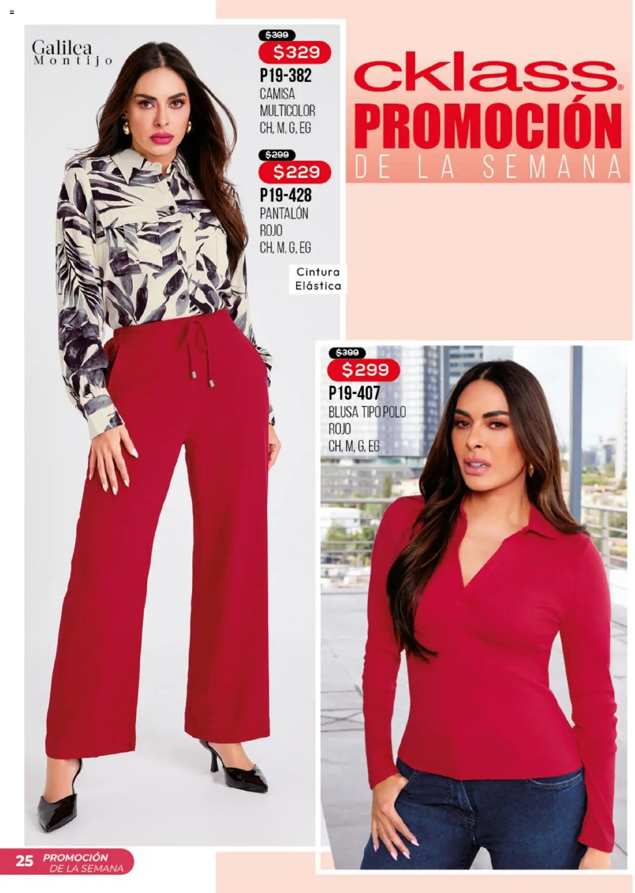 Nuevas ofertas de Cklass válidas en toda la República Mexicana desde el 15.08.2025. ¡Encuentra las mejores ofertas en Cklass - Catálogo Urban Week! | Página: 87 | Productos: Blusa, Camisa